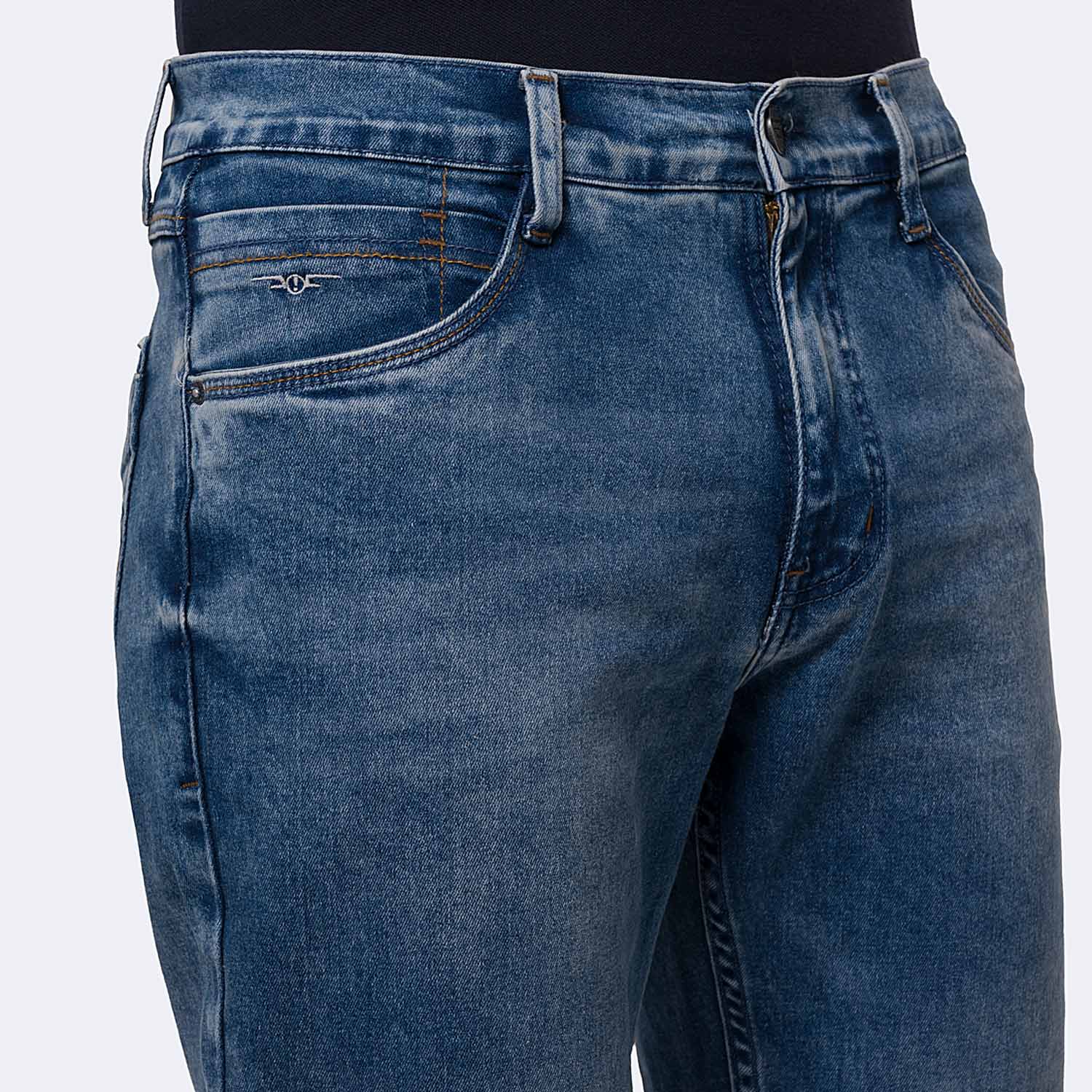 JEANS SEMI PITILLO DENIM STRETCH HOMBRE PIONIER SETCH - 3