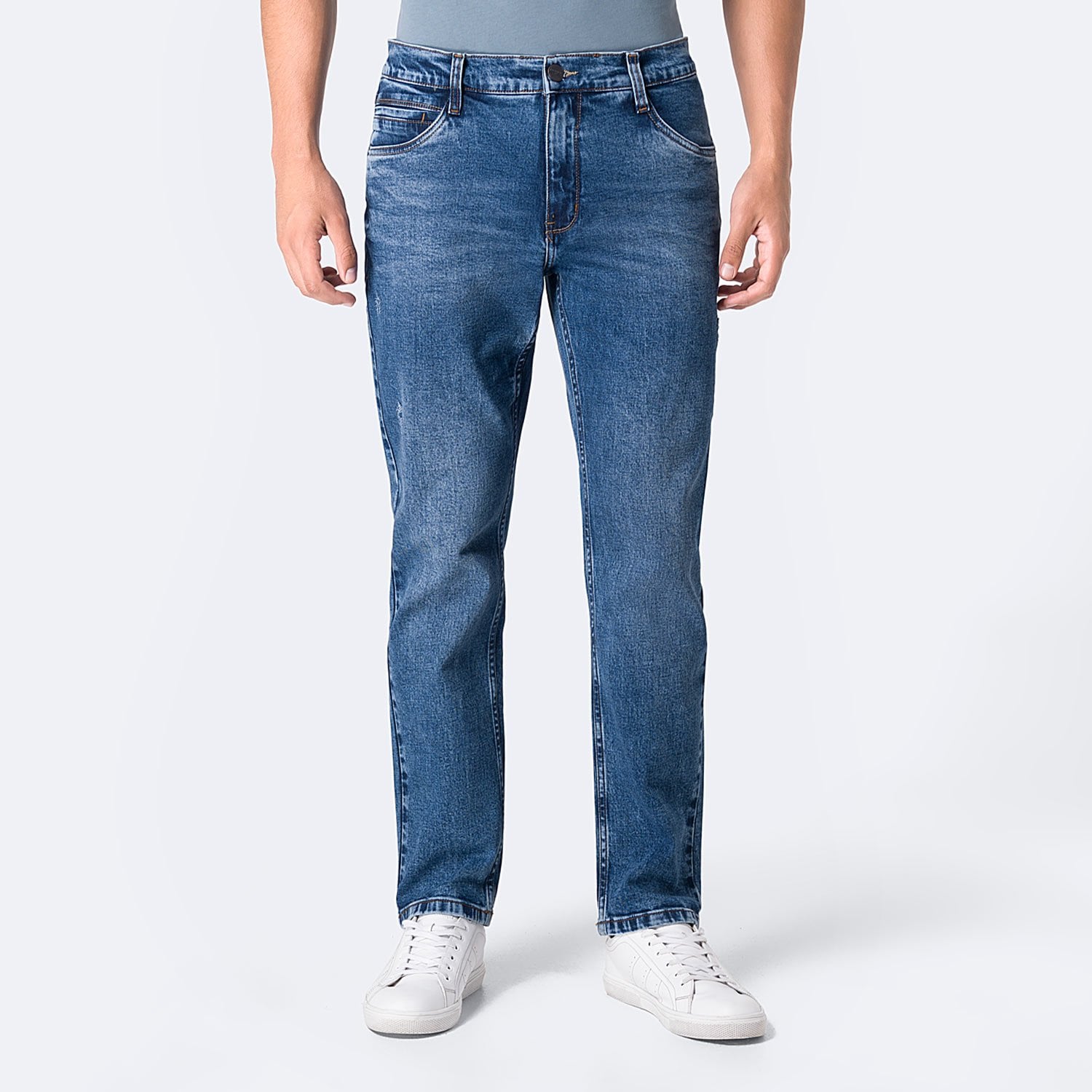 JEANS SEMI PITILLO DENIM STRETCH HOMBRE PIONIER KALEDT - 1