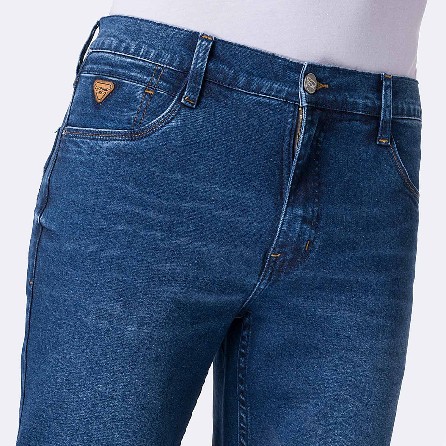 JEANS SEMI PITILLO DENIM STRETCH HOMBRE PIONIER VADHIR - 3