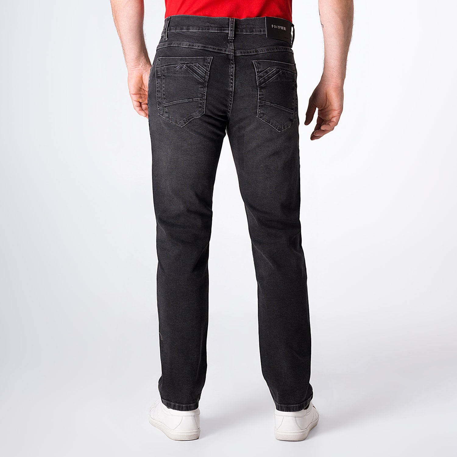 JEANS SEMI PITILLO DENIM STRETCH HOMBRE PIONIER MATTEUW - 2