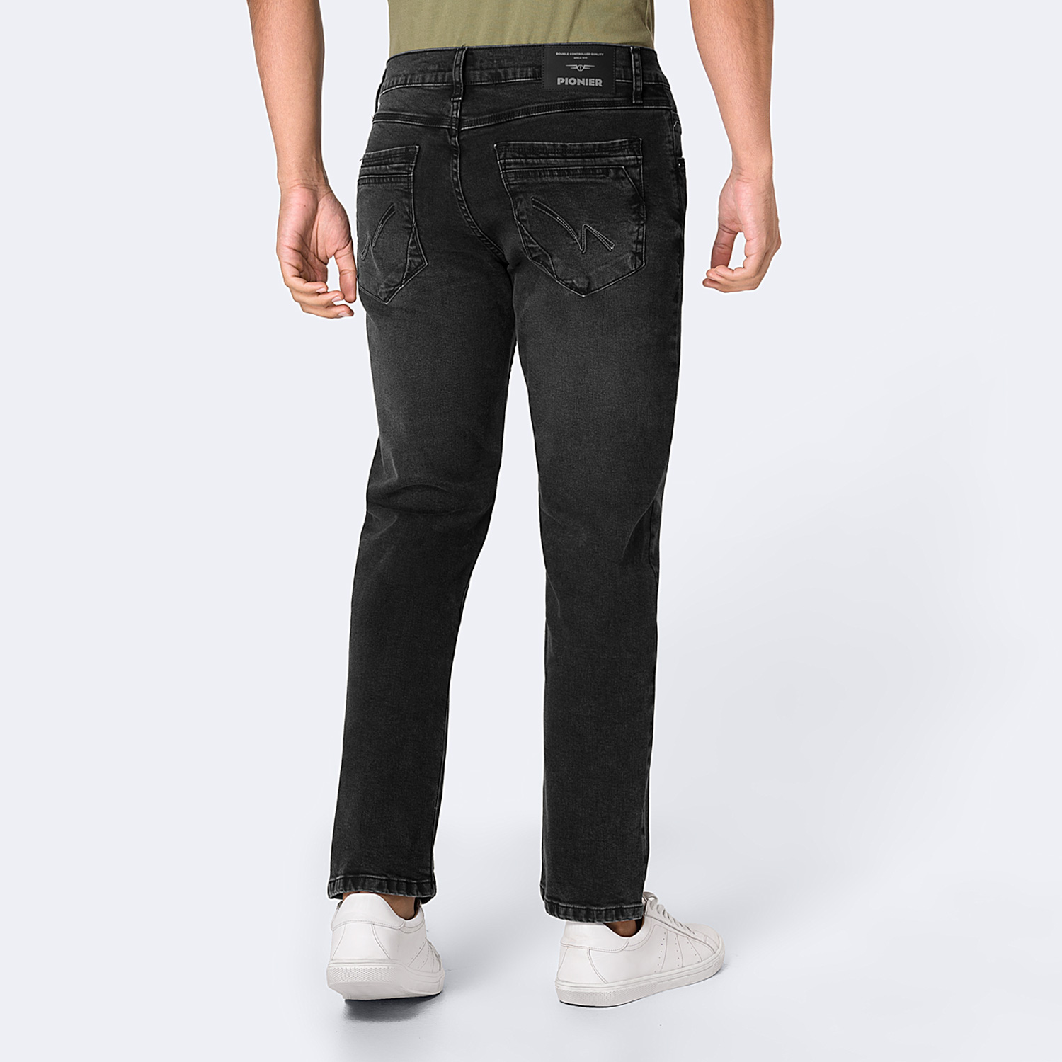 JEANS SEMI PITILLO DENIM STRETCH HOMBRE PIONIER GADIELH - 2