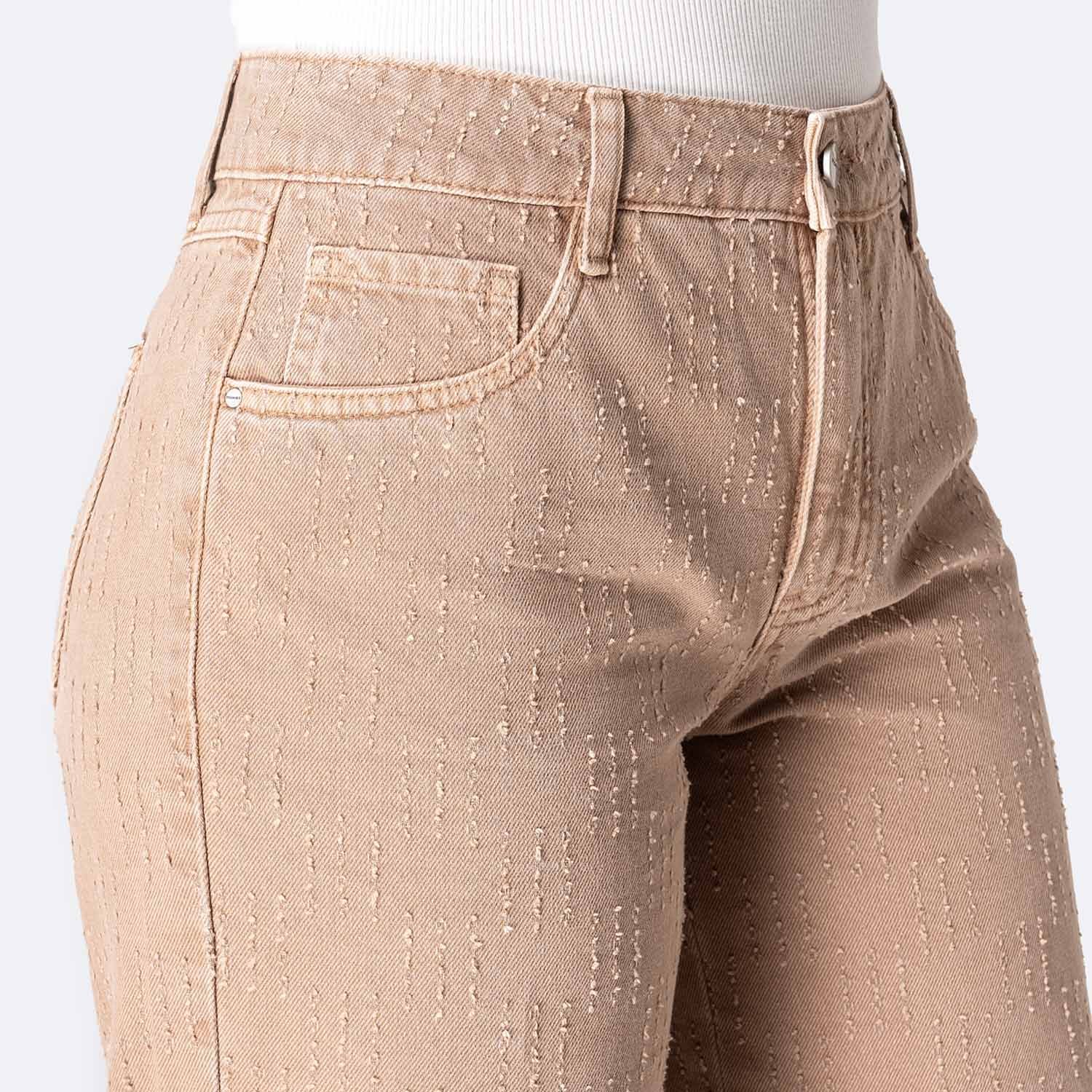PANTALÓN BULL DENIM MUJER PIONIER NORAY - 3