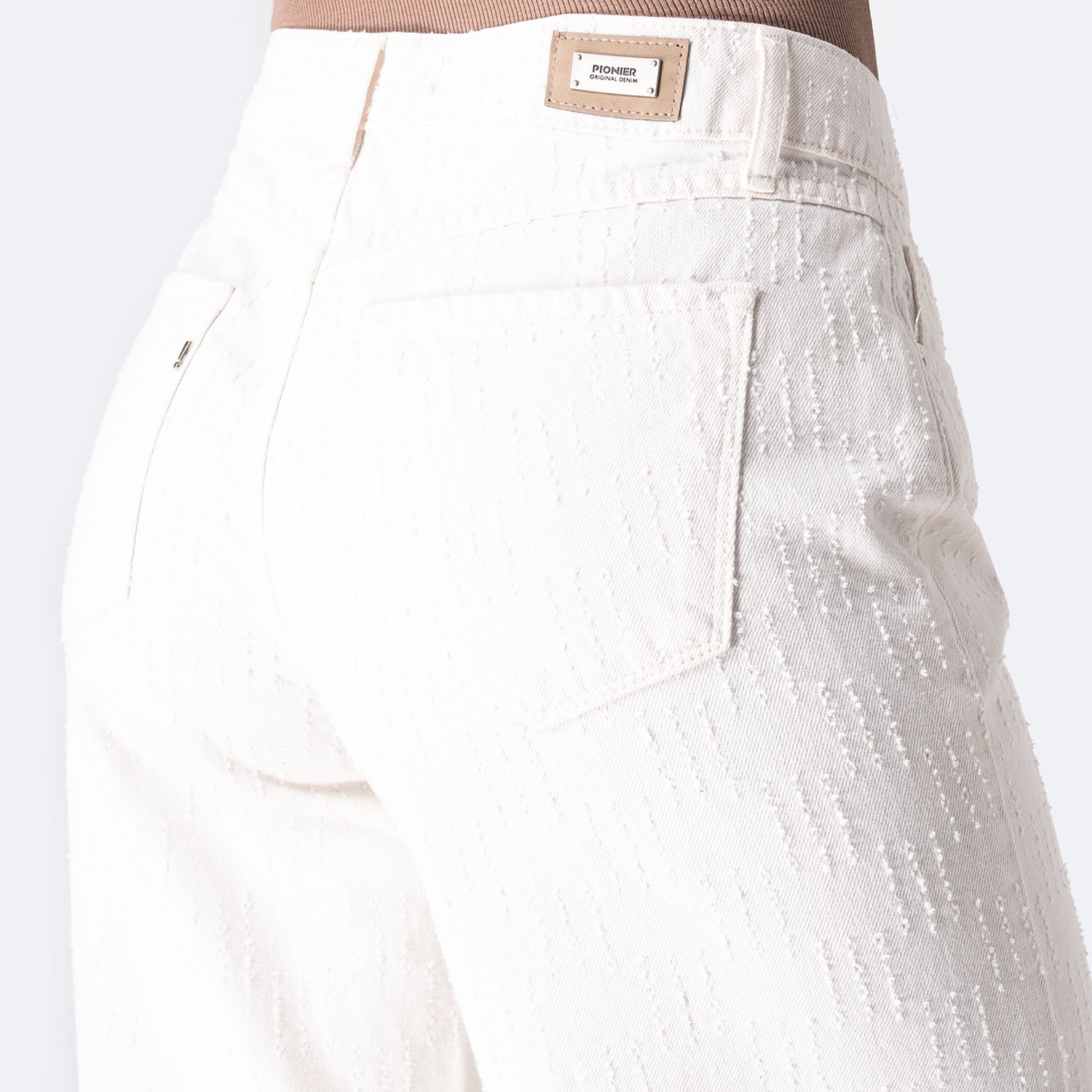 PANTALÓN BULL DENIM MUJER PIONIER NORAY - 4