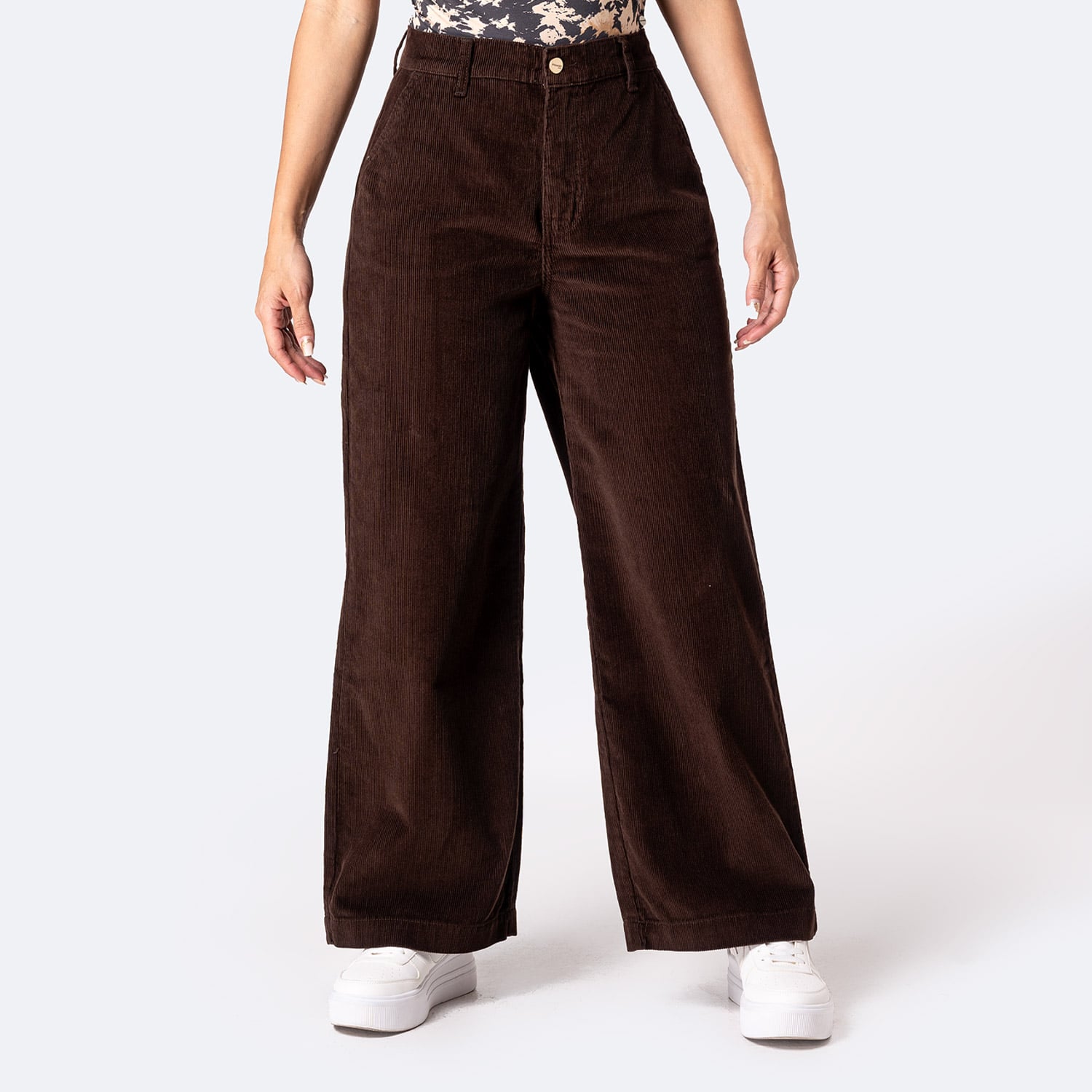PANTALÓN CORDUROY MUJER PIONIER ANELA - 1