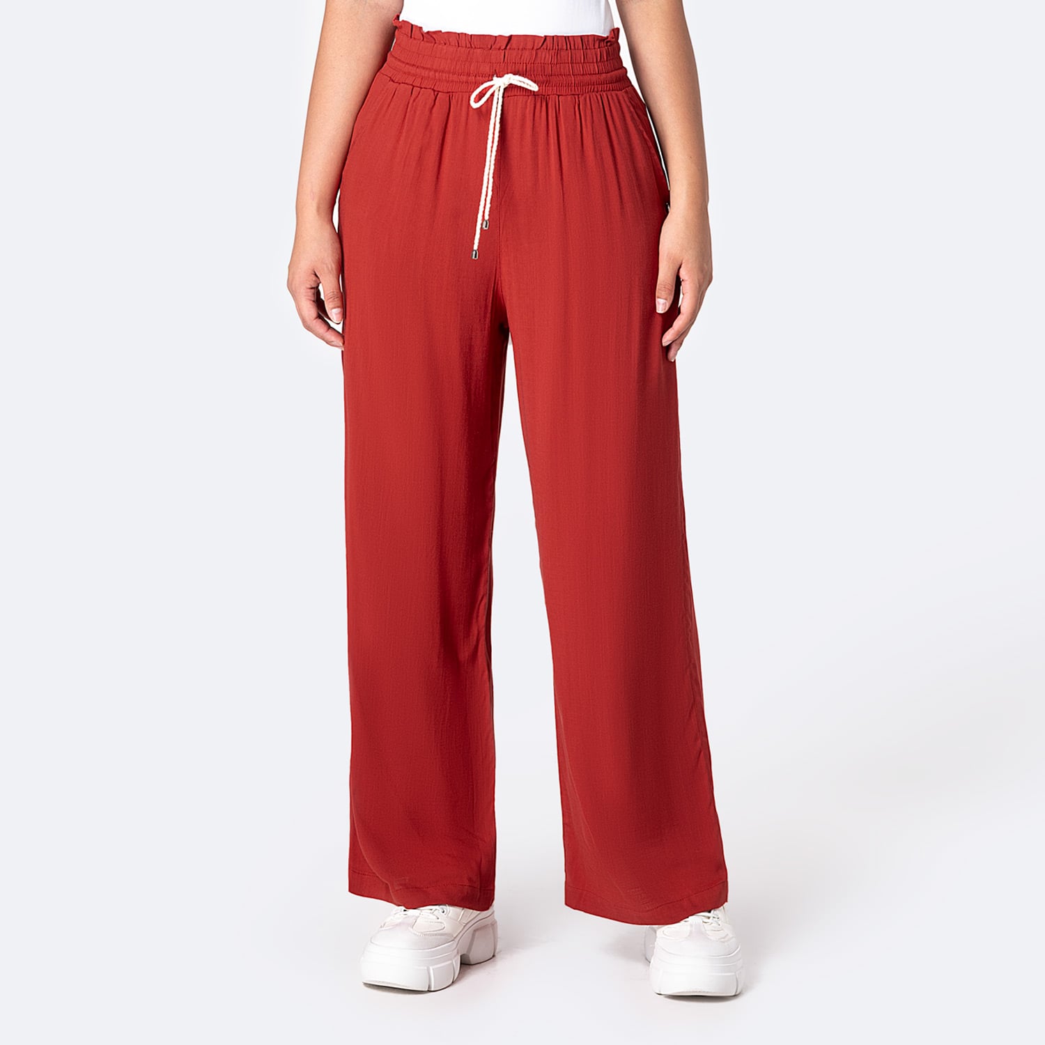 PANTALÓN LINO MUJER PIONIER TANNIAH - 1