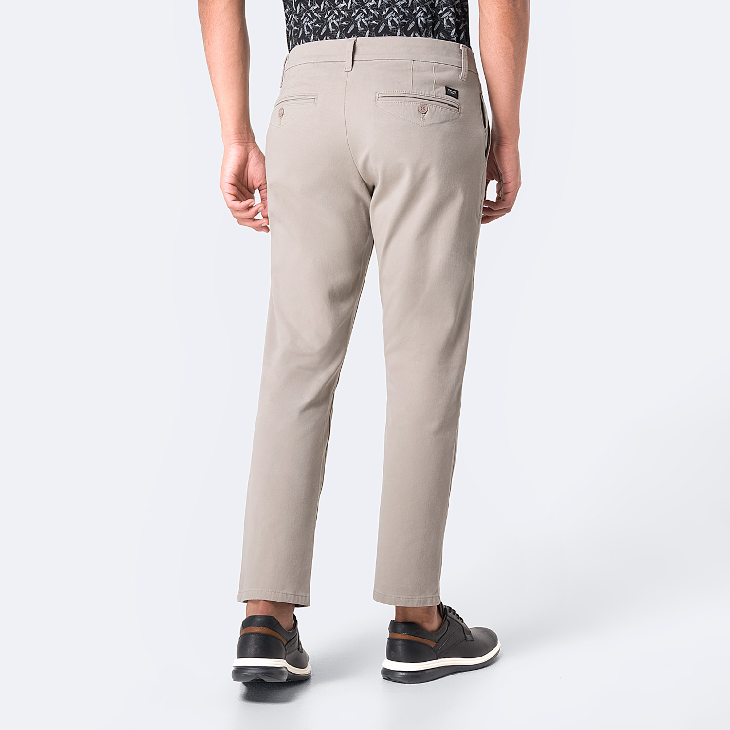 PANTALÓN SEMI PITILLO DRILL STRETCH HOMBRE PIONIER ROWAHN - 2