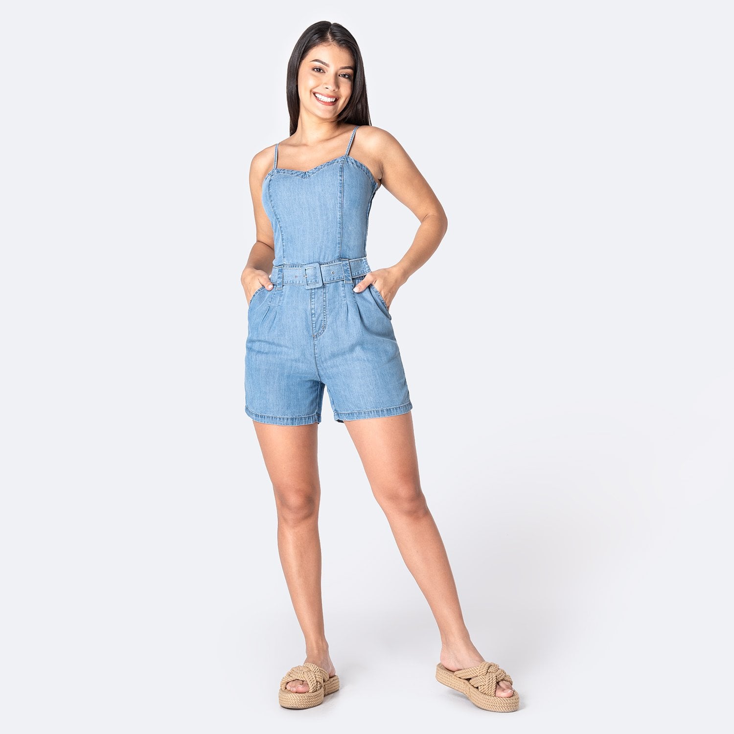 ENTERIZO JEAN DENIM MUJER PIONIER JASELL - 1