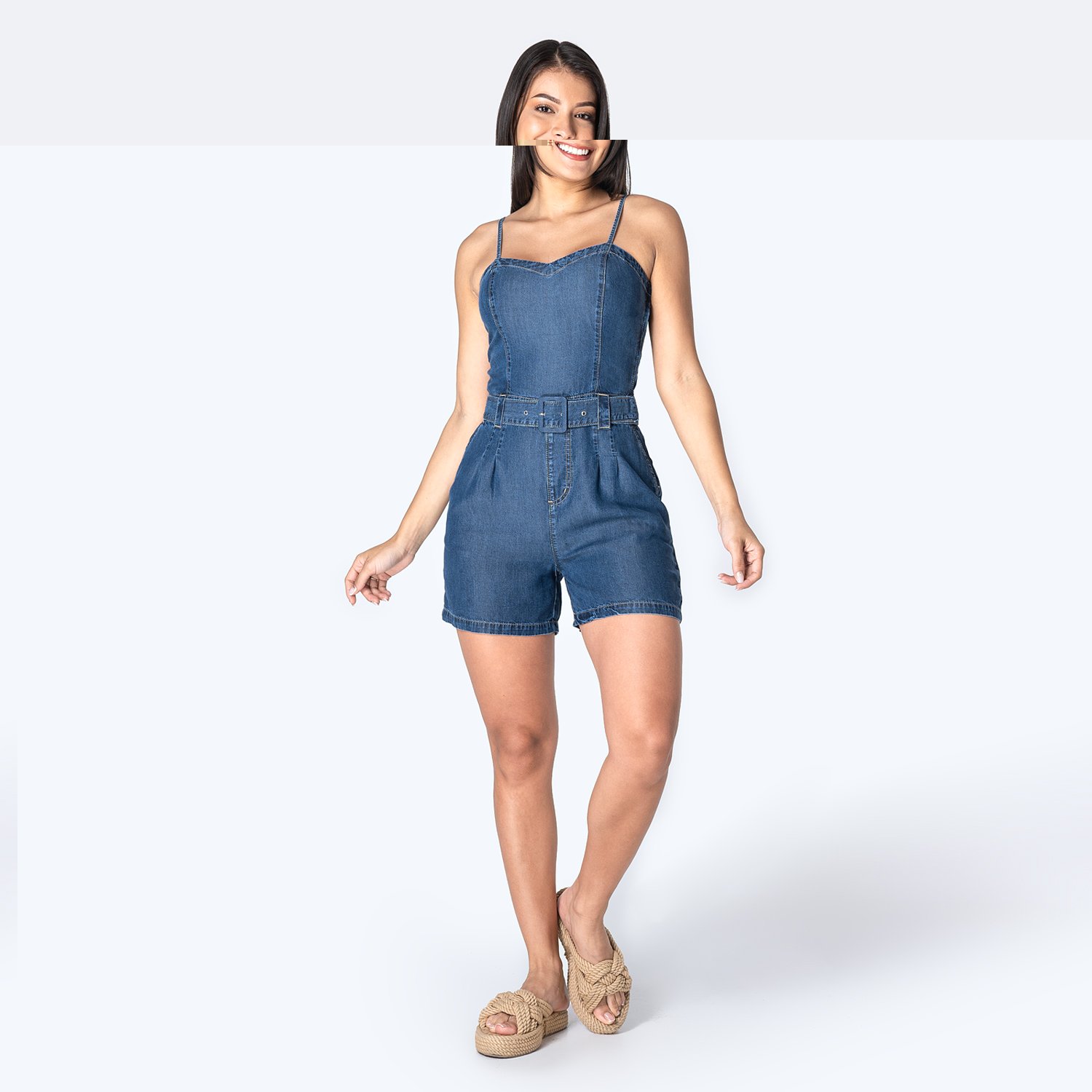 ENTERIZO JEAN DENIM MUJER PIONIER JASELL - 1