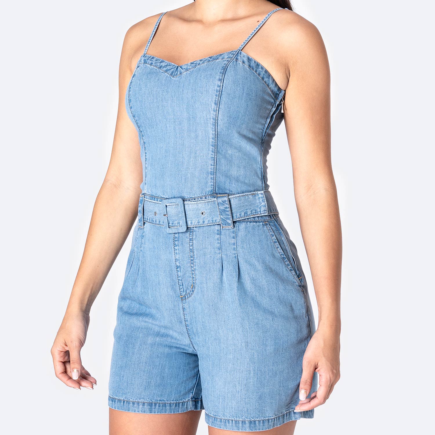 ENTERIZO JEAN DENIM MUJER PIONIER JASELL - 3