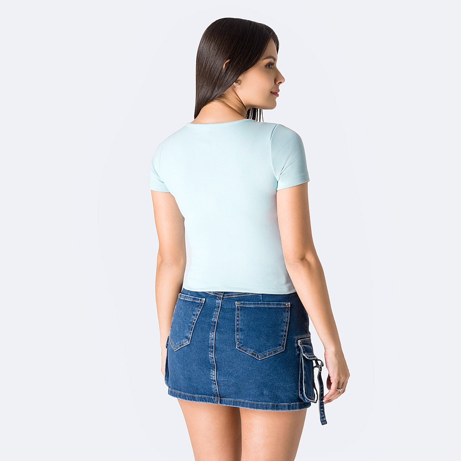 POLO CROPP RIB MUJER PIONIER CEXIL-S - 2