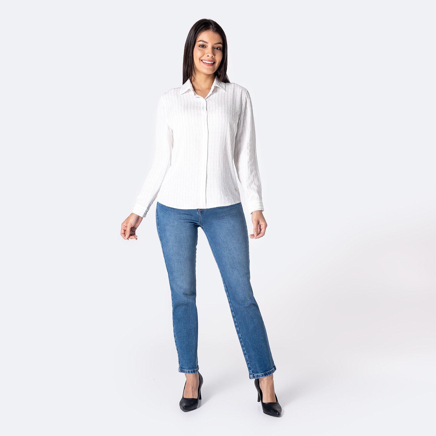 BLUSA LISTADA MUJER PIONIER KARYN - 3
