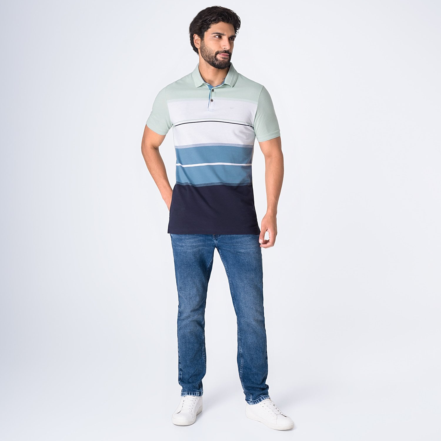 POLO BOX PIQUE HOMBRE PIONIER SAEM - 3