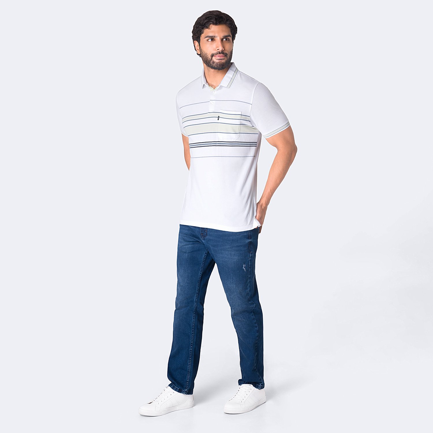 POLO BOX PIQUE HOMBRE PIONIER YONG - 3