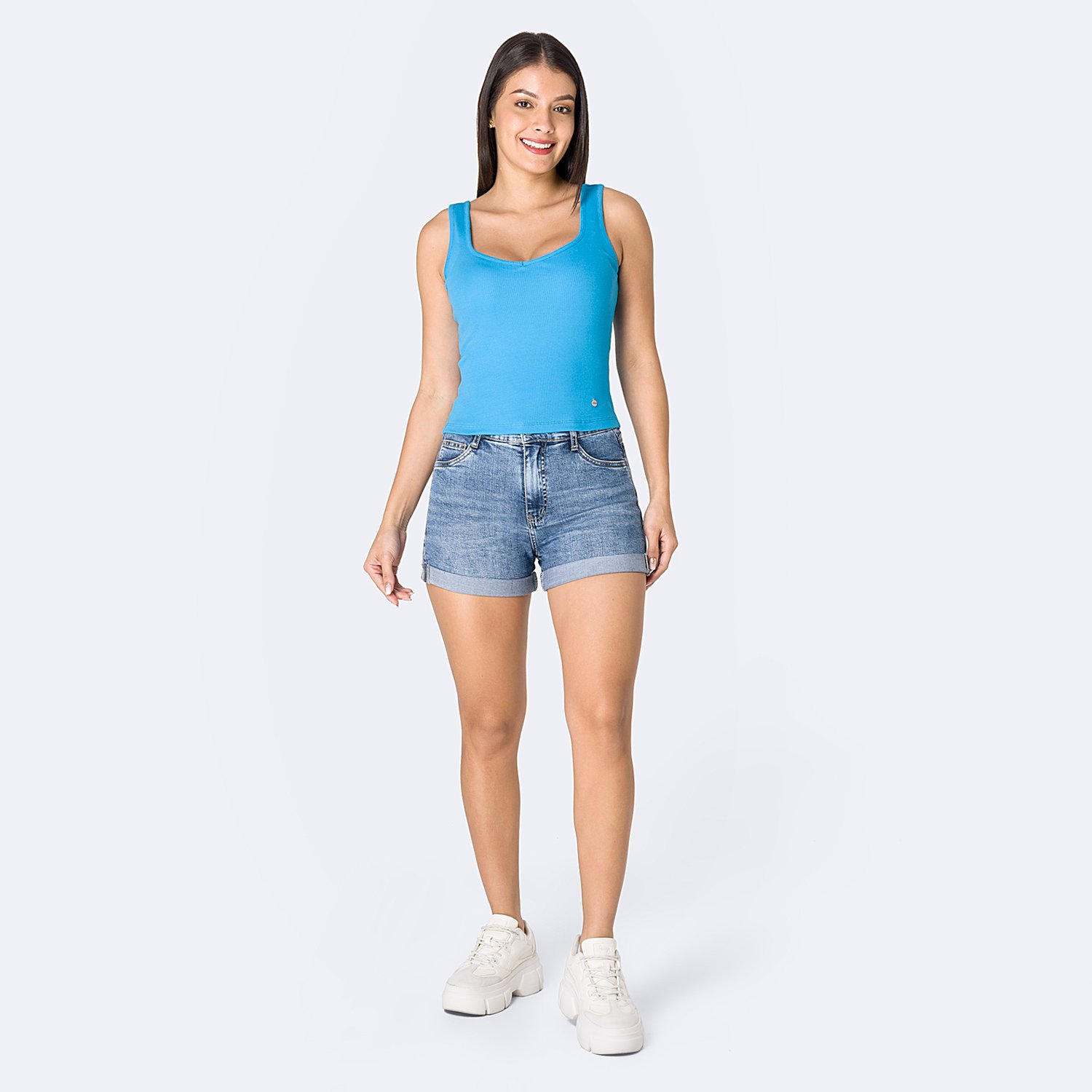 POLO RIB LYCRADO MUJER PIONIER AXITIA - 3