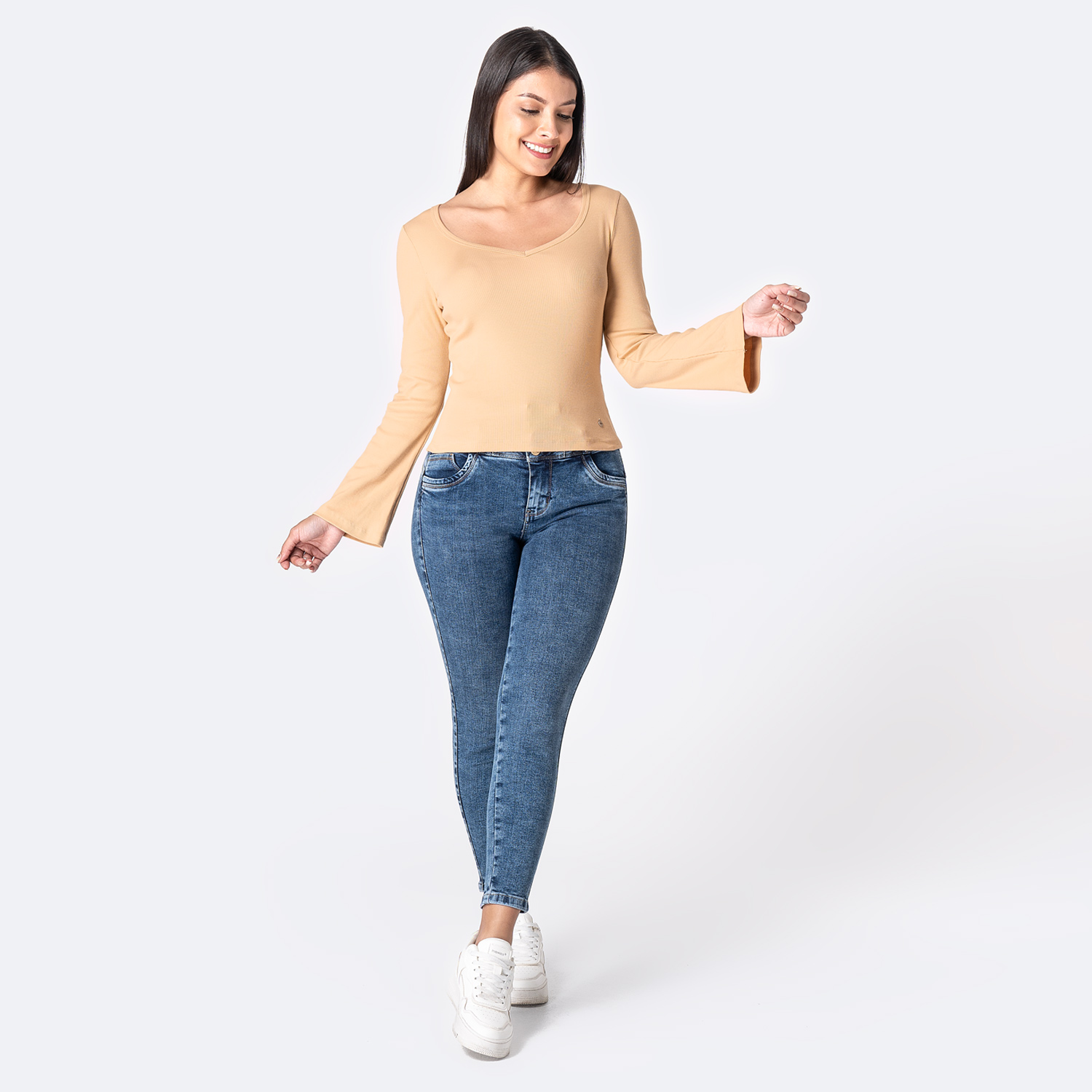 POLO RIB LYCRADO MUJER PIONIER LIRGIT - 3