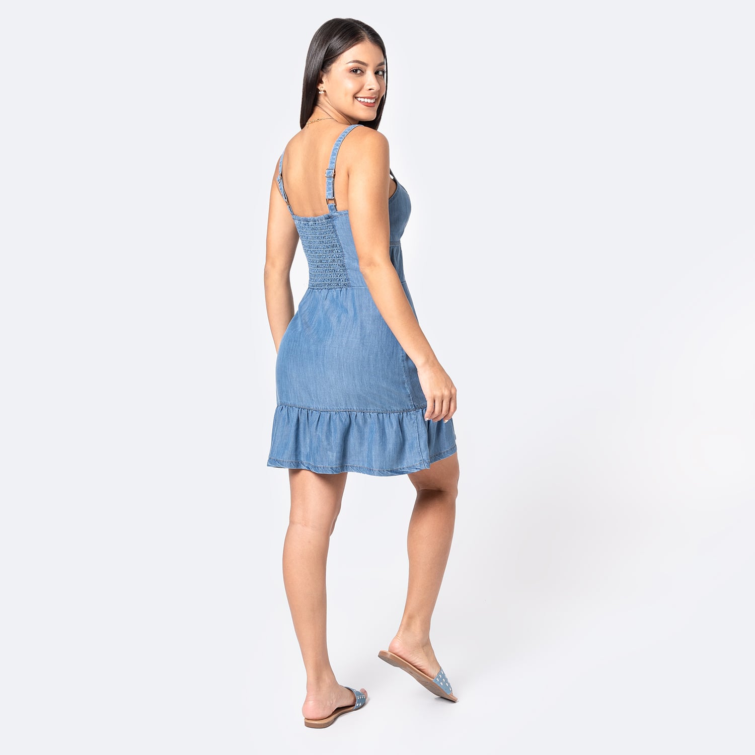 VESTIDO JEAN DENIM MUJER PIONIER SALLI - 2