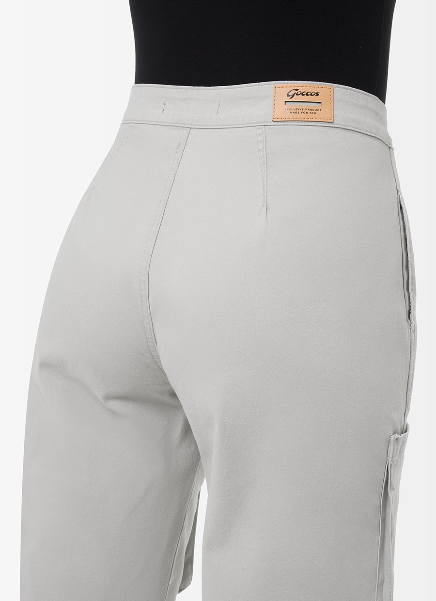 PANTALÓN DRILL STRETCH MUJER GOCCOS YAMIS - 4
