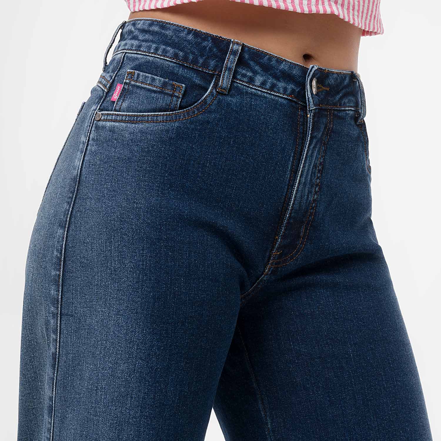JEANS DENIM STRETCH MUJER GOCCOS CALIXO - 3