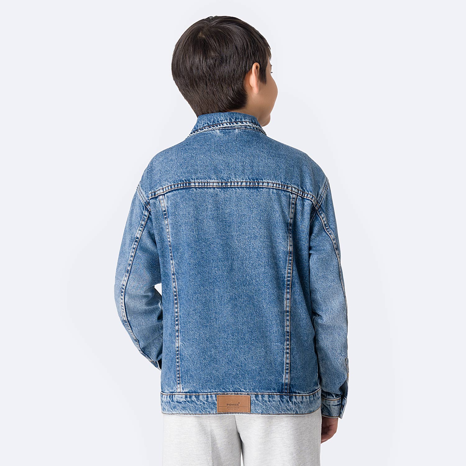 CASACA JEAN DENIM NIÑO PIONIER JOHN - 2