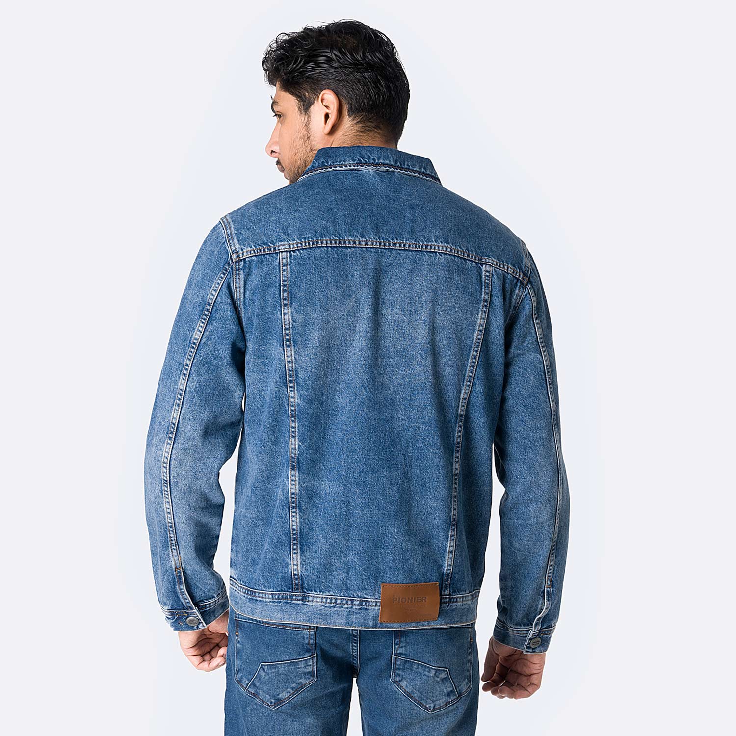 CASACA DENIM HOMBRE PIONIER KYAN - 2