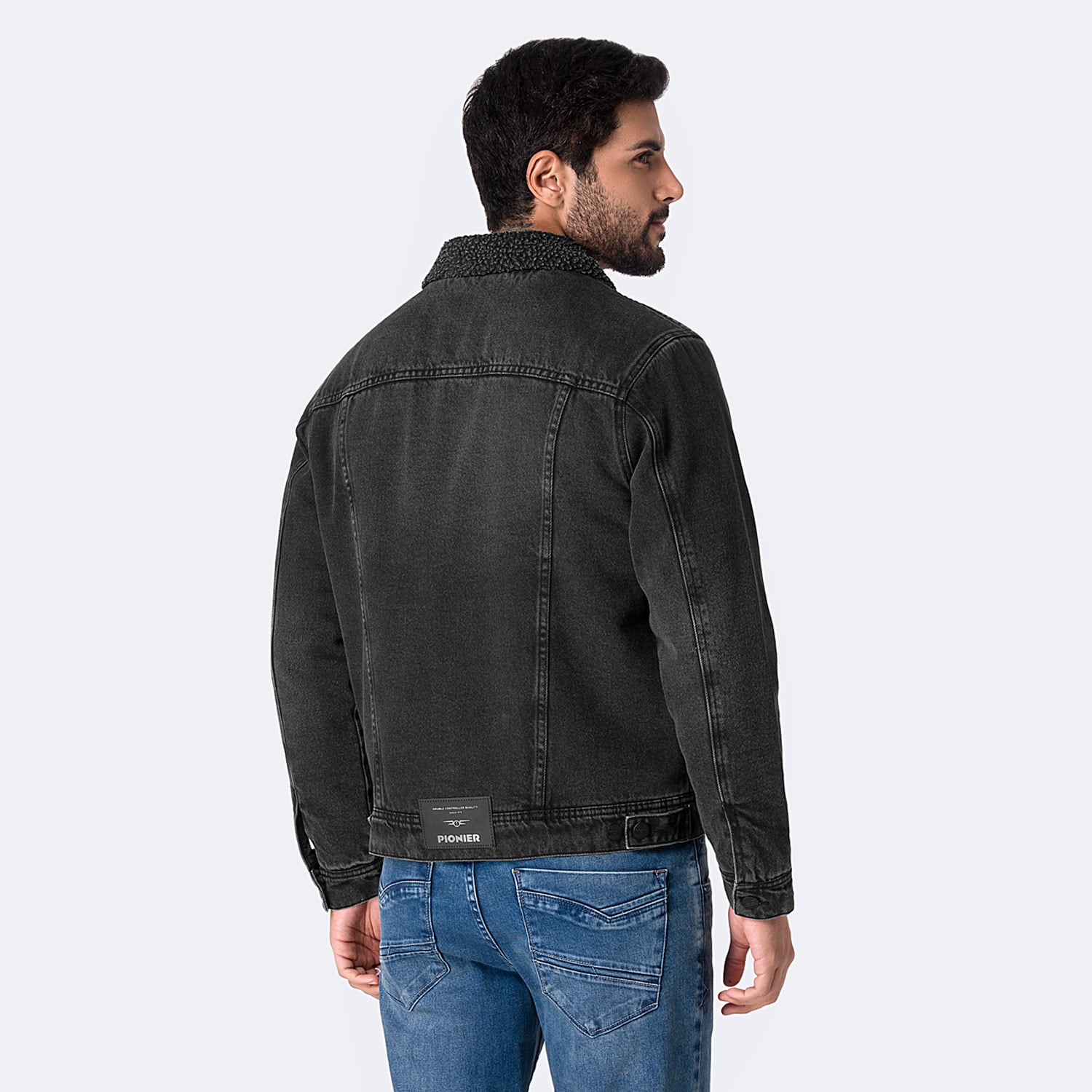 CASACA DENIM HOMBRE PIONIER JOHHN - 2