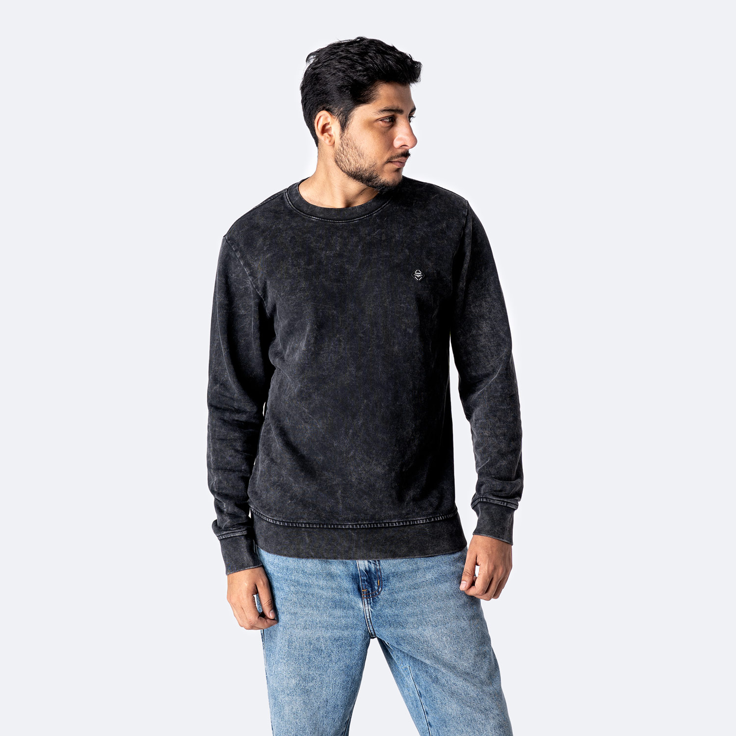 POLERA FRENCH TERRY HOMBRE PIONIER KANUK - 1