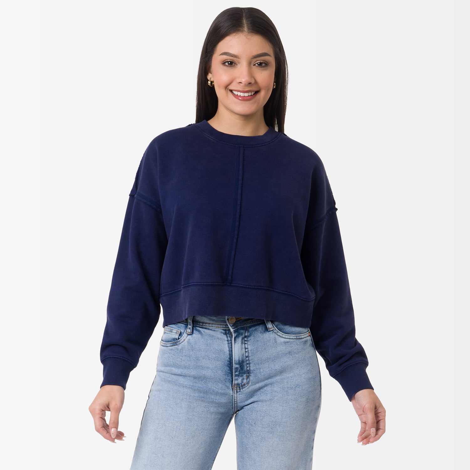 POLERA FRANELA MUJER GOCCOS SHEREZA - 1