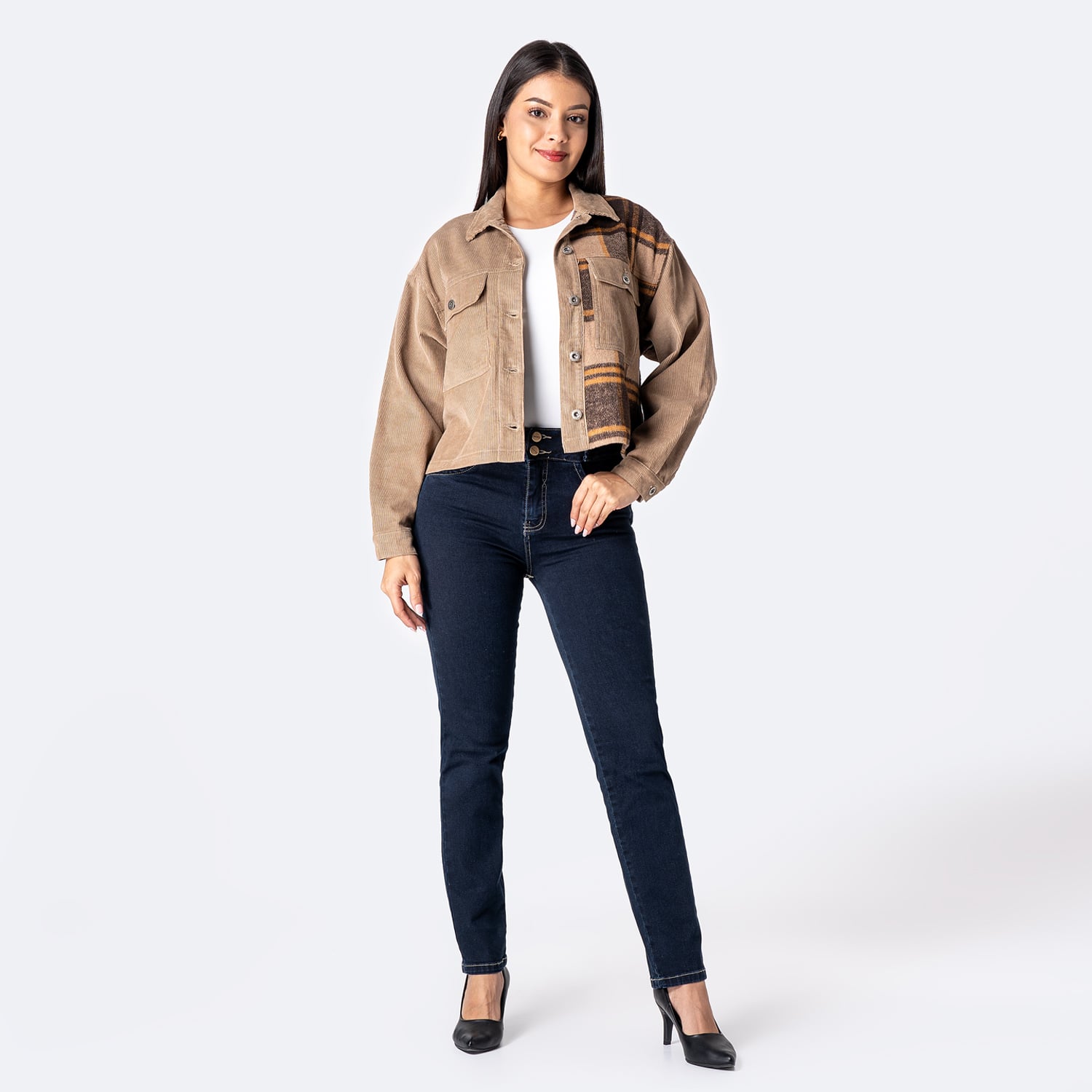 CASACA CORDUROY MUJER PIONIER LYANAH - 3