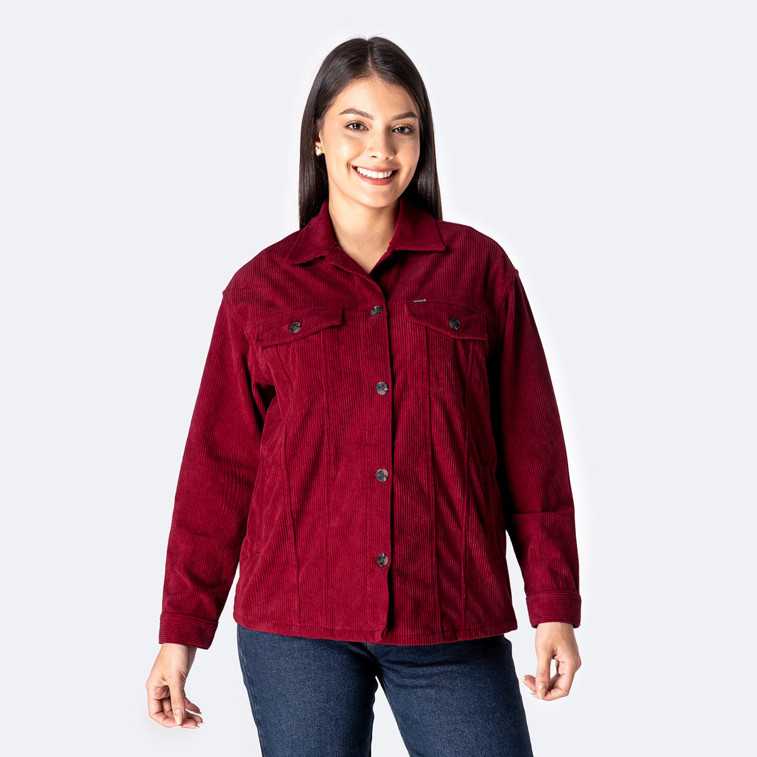 CAMISACO CORDUROY MUJER PIONIER ALISONH - 1