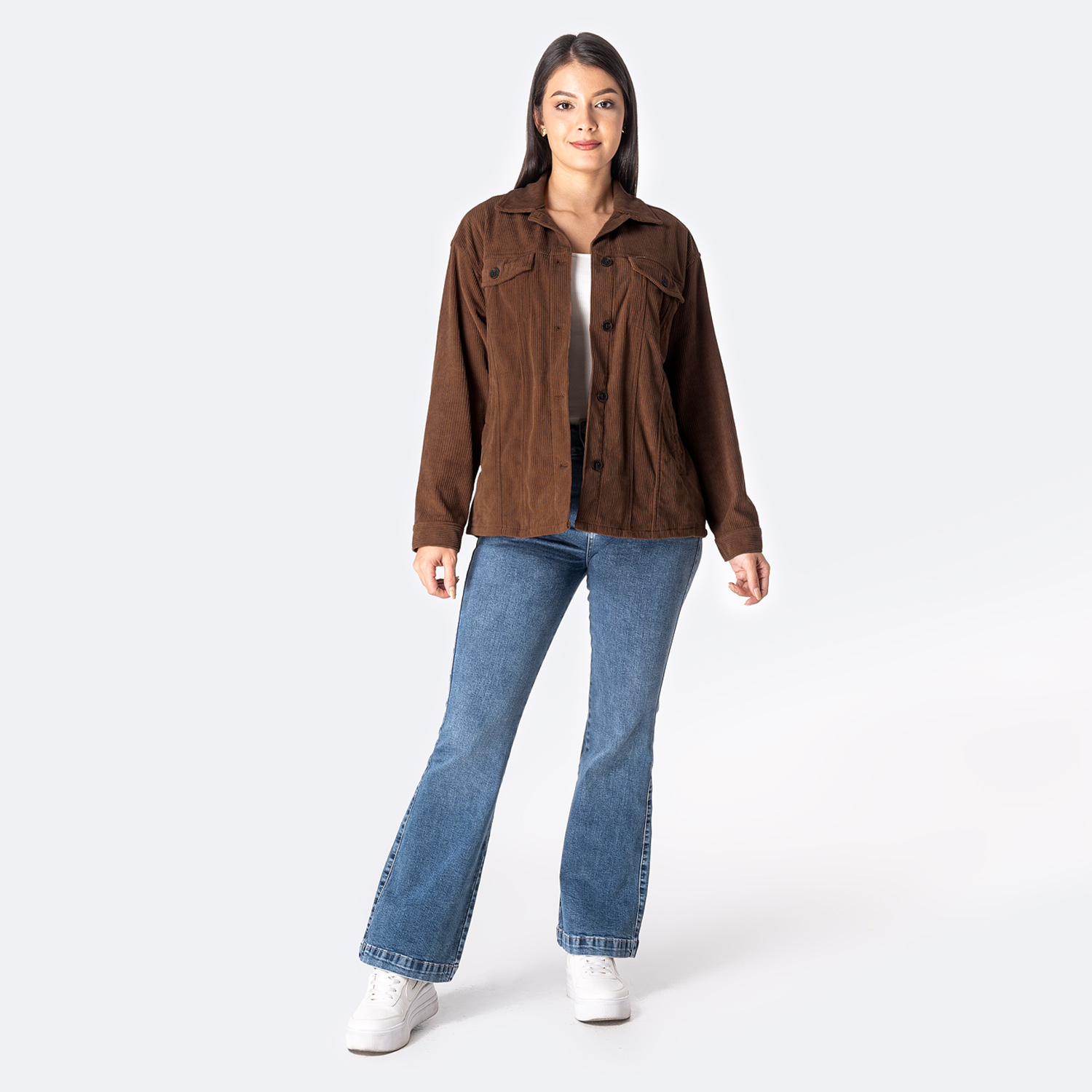 CAMISACO CORDUROY MUJER PIONIER ALISONH - 4