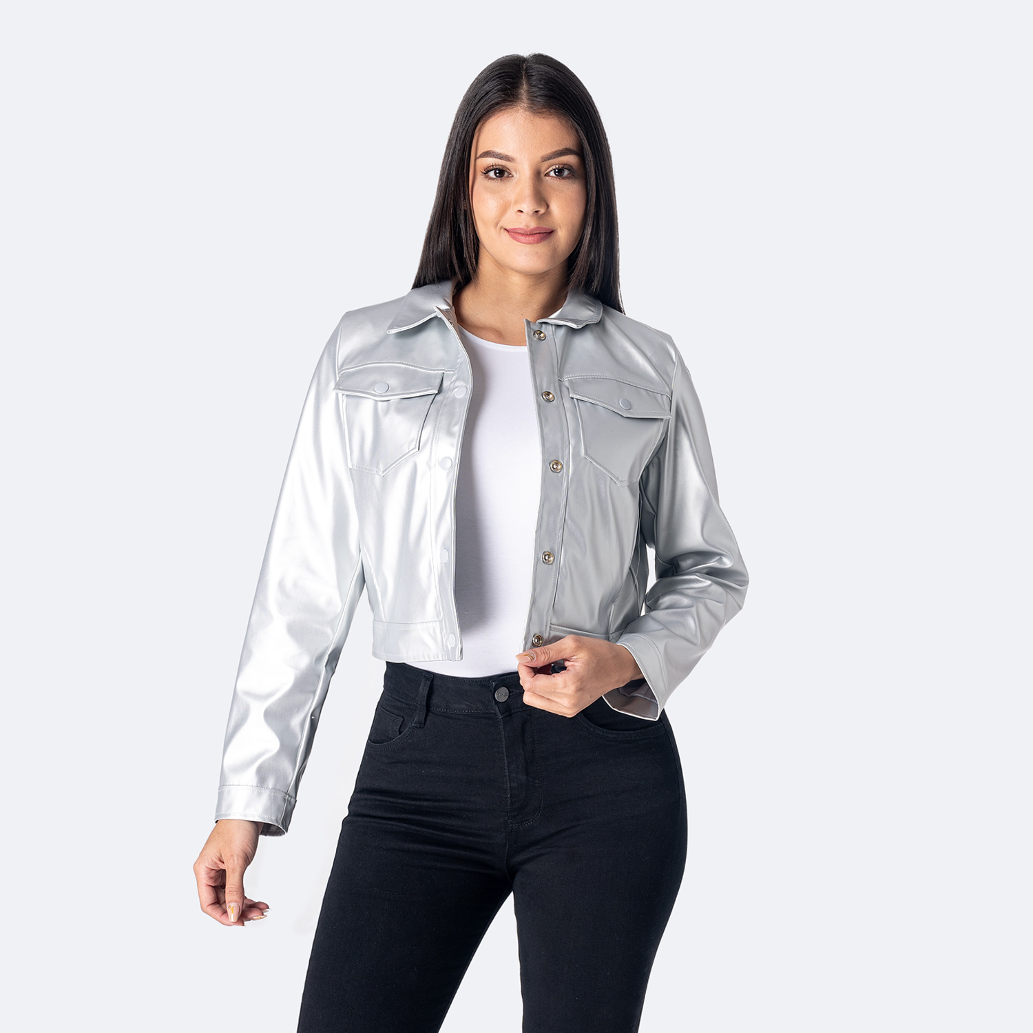 CASACA CUERINA MUJER PIONIER KYTZYH - 1