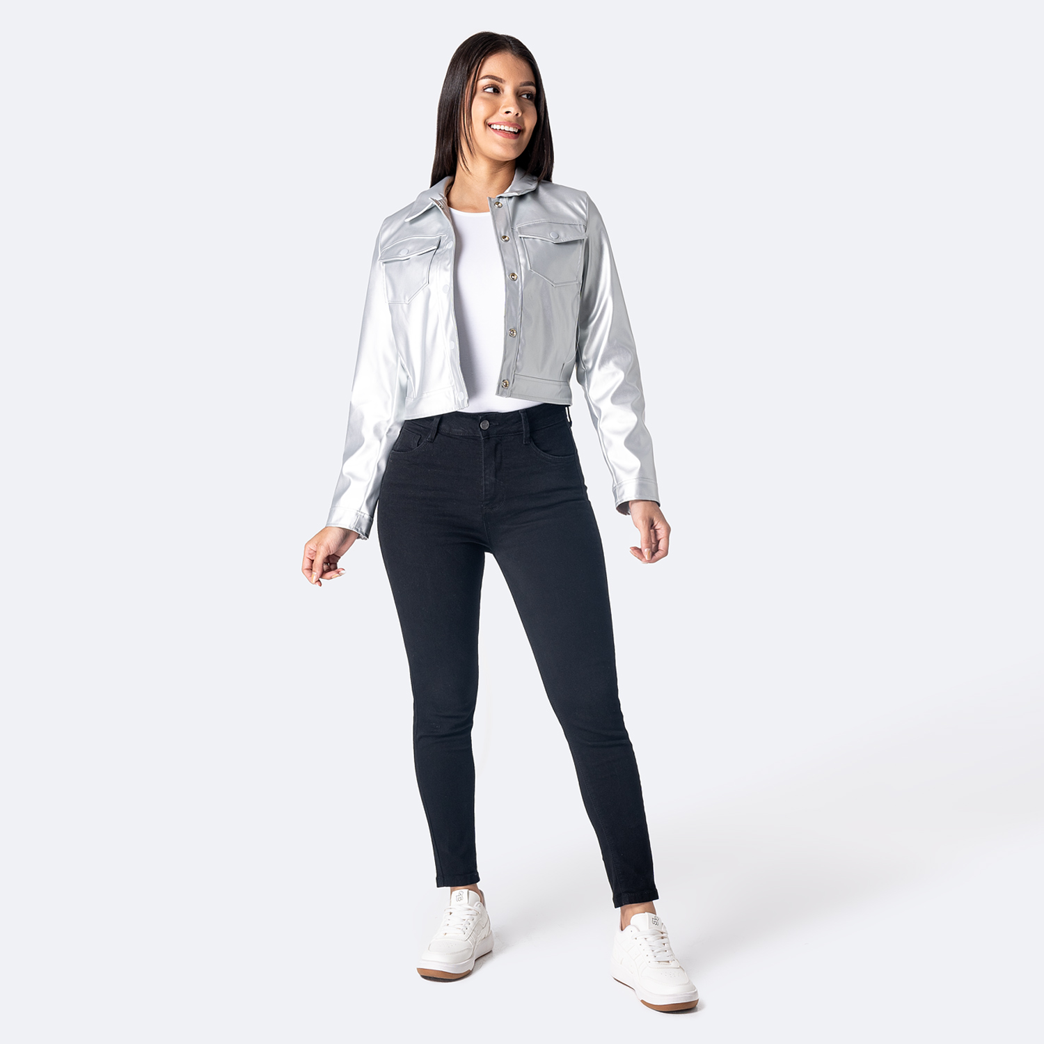 CASACA CUERINA MUJER PIONIER KYTZYH - 3