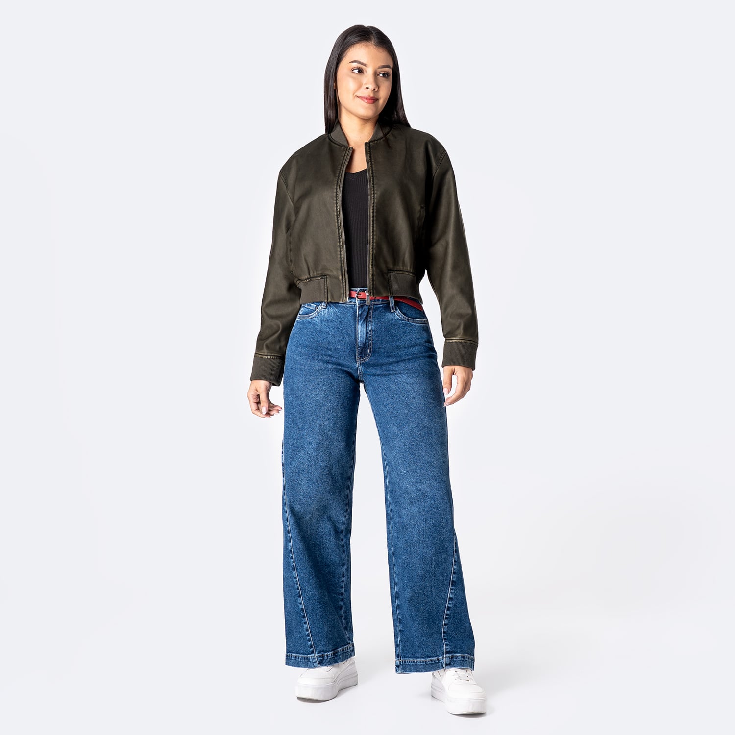 CASACA CUERINA MUJER PIONIER FRYTZI - 3