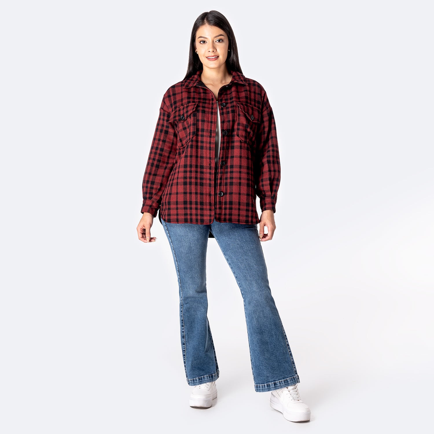 CAMISACO FRANELA MUJER PIONIER KALINAH - 4