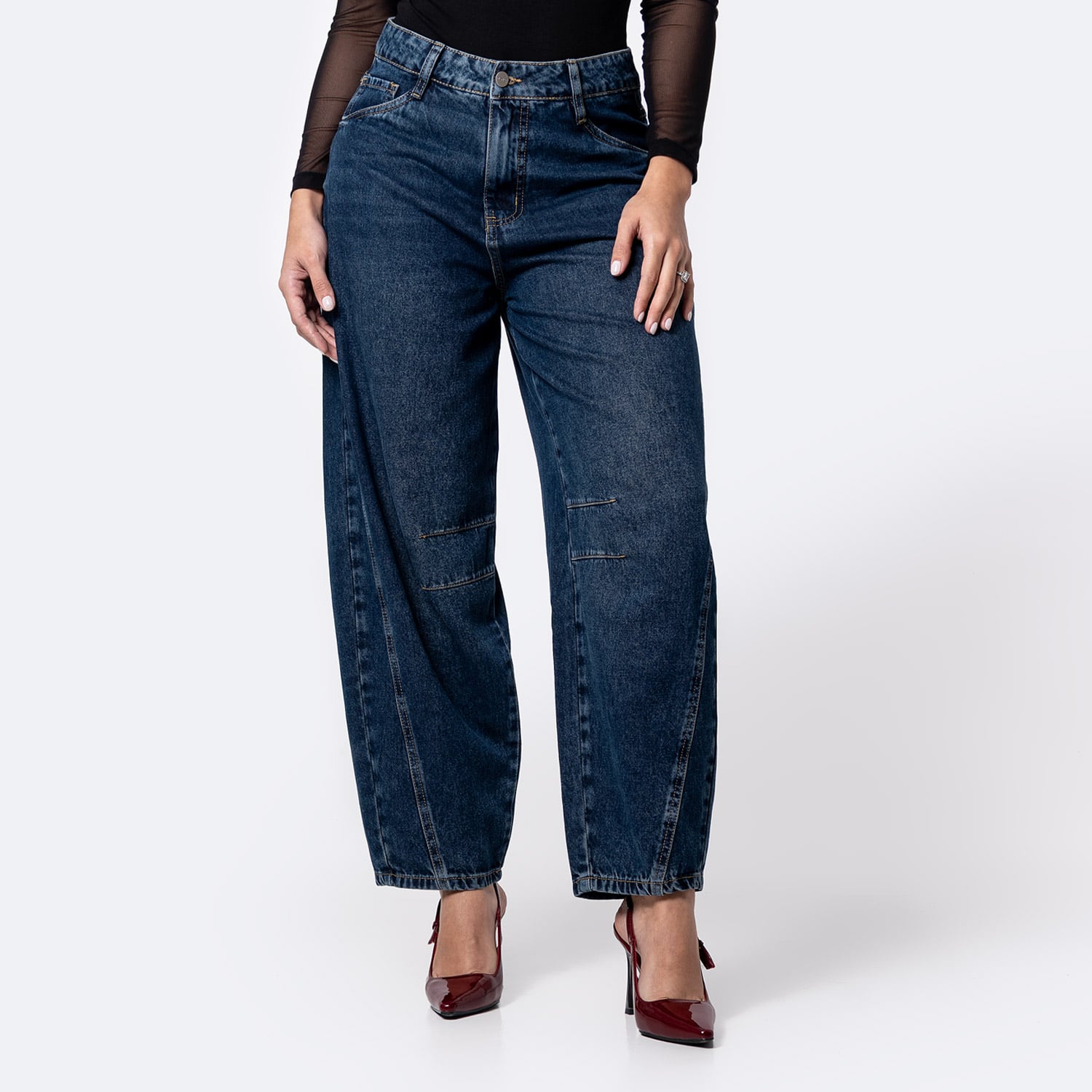 PANTALÓN JEAN DENIM MUJER PIONIER KANELY - 1