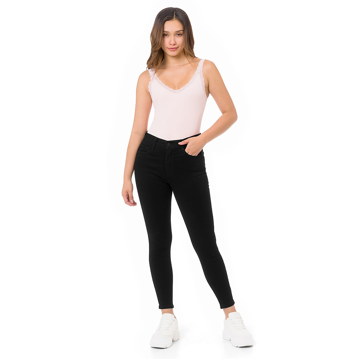 PANTALÓN JEAN PITILLO DENIM STRETCH MUJER FITS NURY C - 1