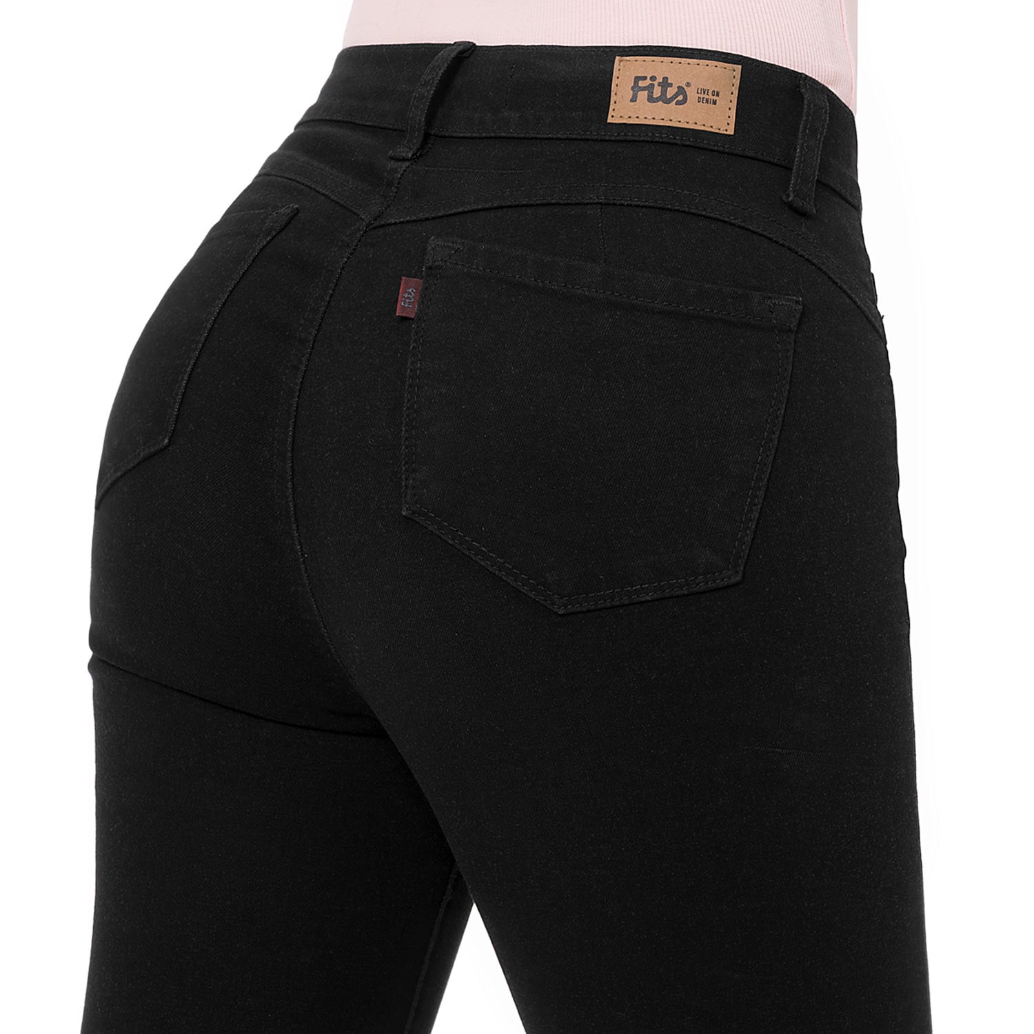 PANTALÓN JEAN PITILLO DENIM STRETCH MUJER FITS NURY C - 4