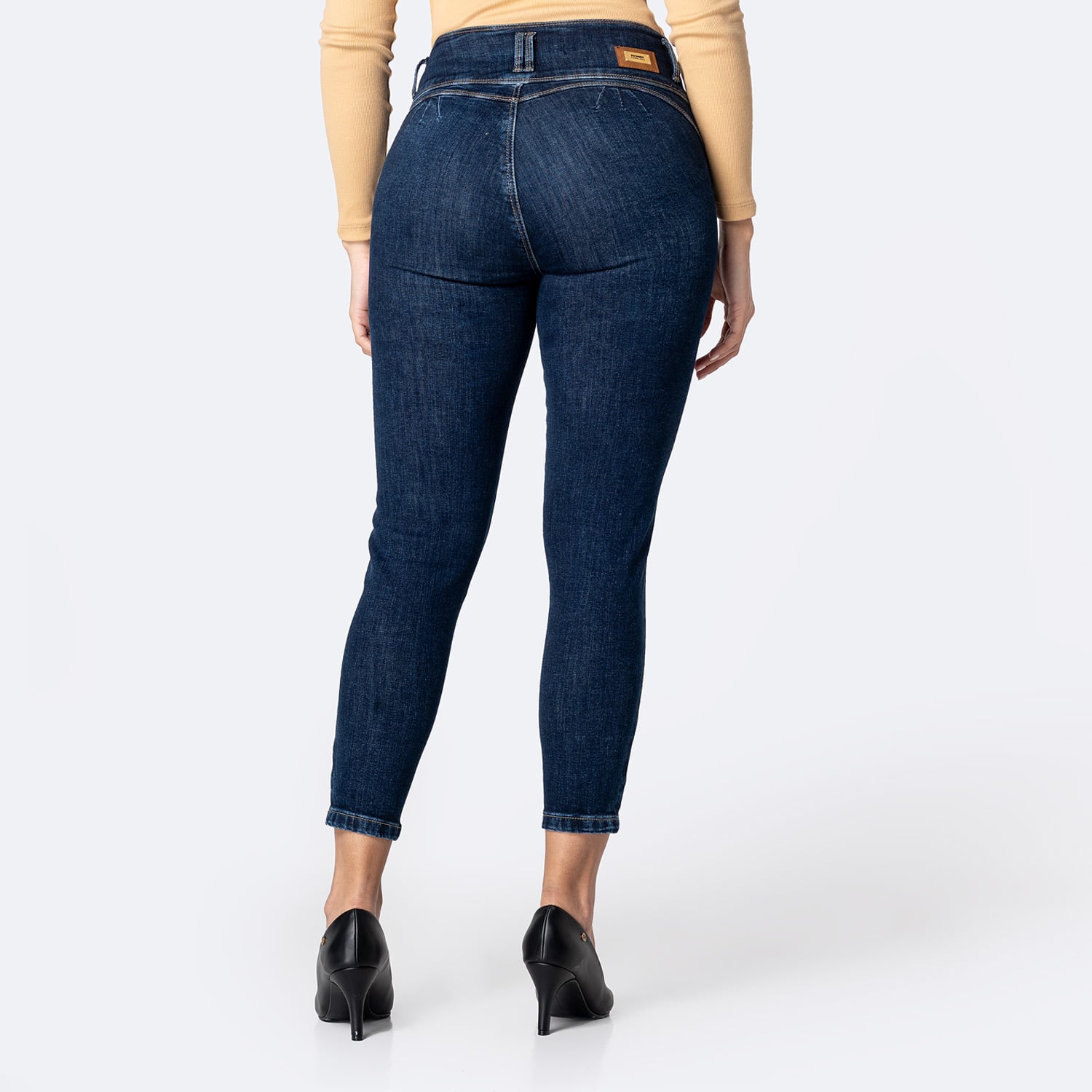 PANTALÓN JEAN DENIM STRETCH MUJER PIONIER AMELIEH - 2