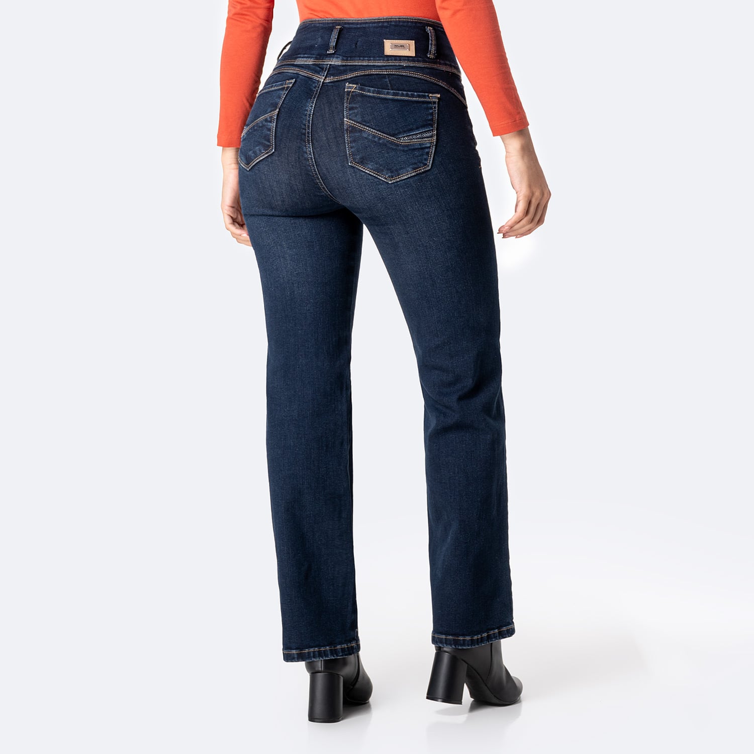PANTALÓN JEAN DENIM STRETCH MUJER PIONIER SHETHY - 2