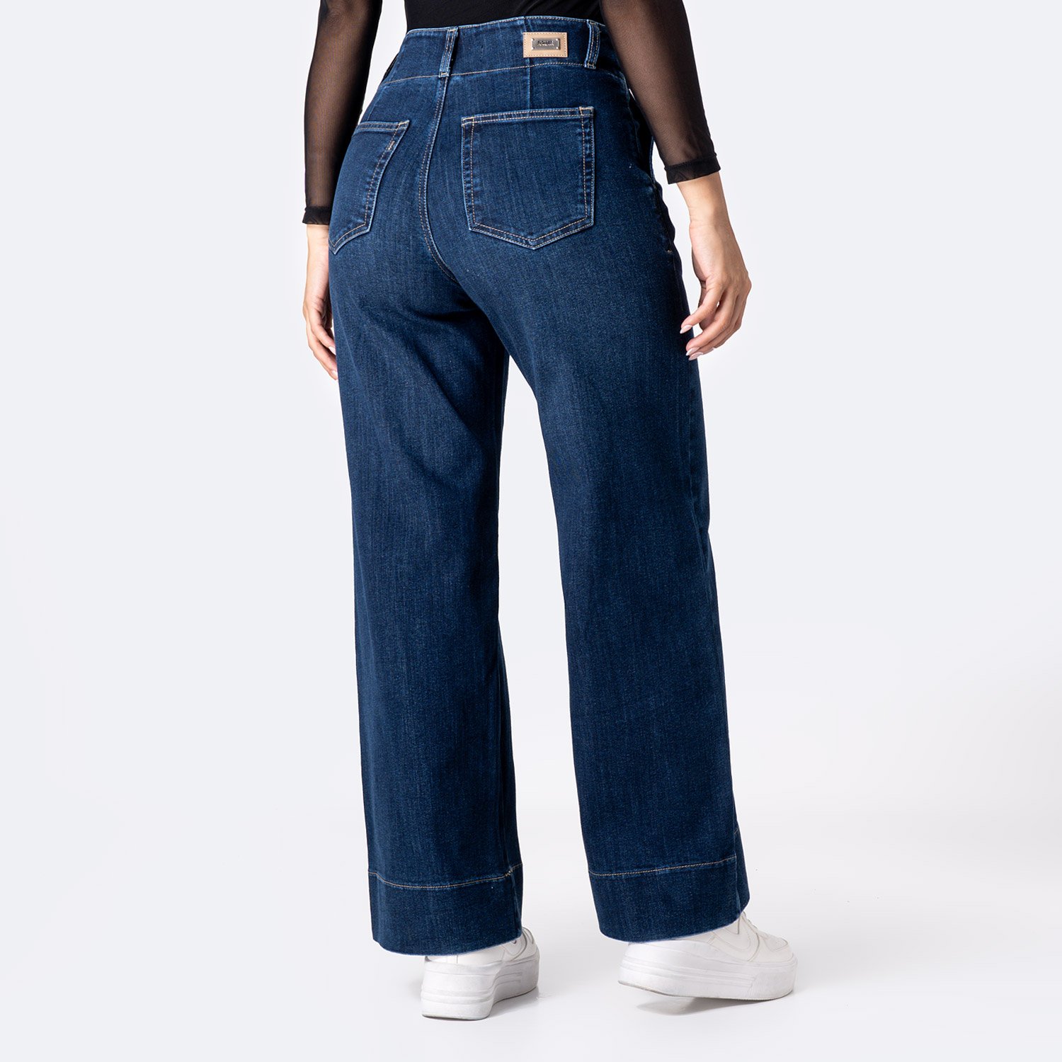 PANTALÓN JEAN DENIM STRETCH MUJER PIONIER MANDYH - 2