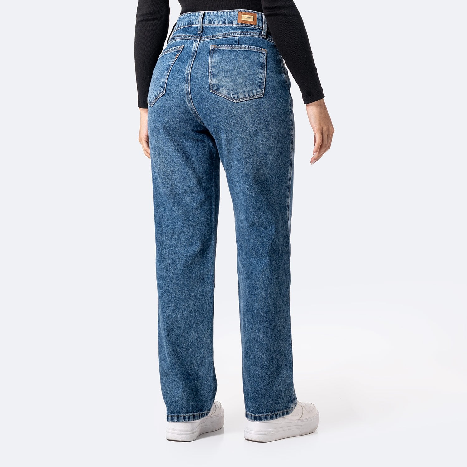 PANTALÓN JEAN DENIM MUJER PIONIER DEYAM - 2