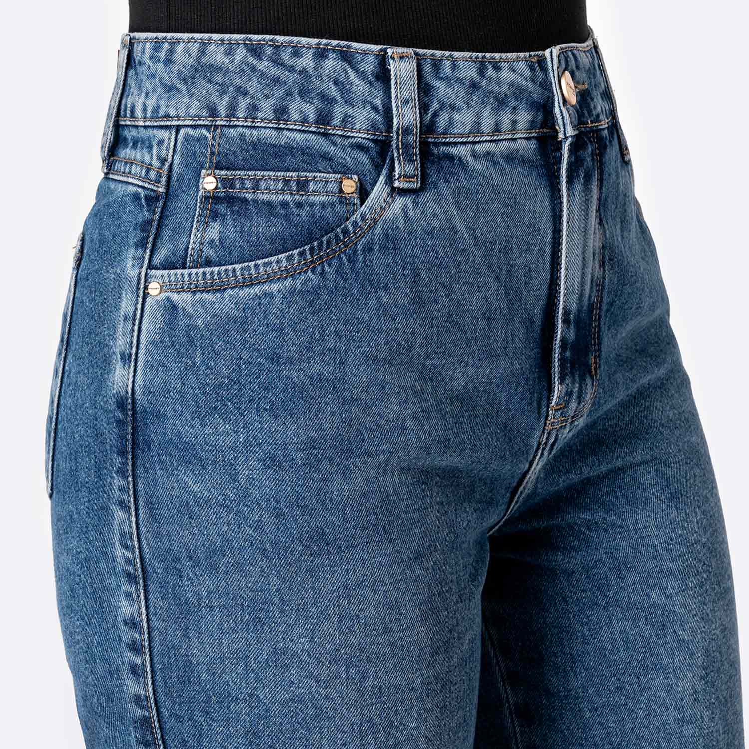 PANTALÓN JEAN DENIM MUJER PIONIER DEYAM - 3