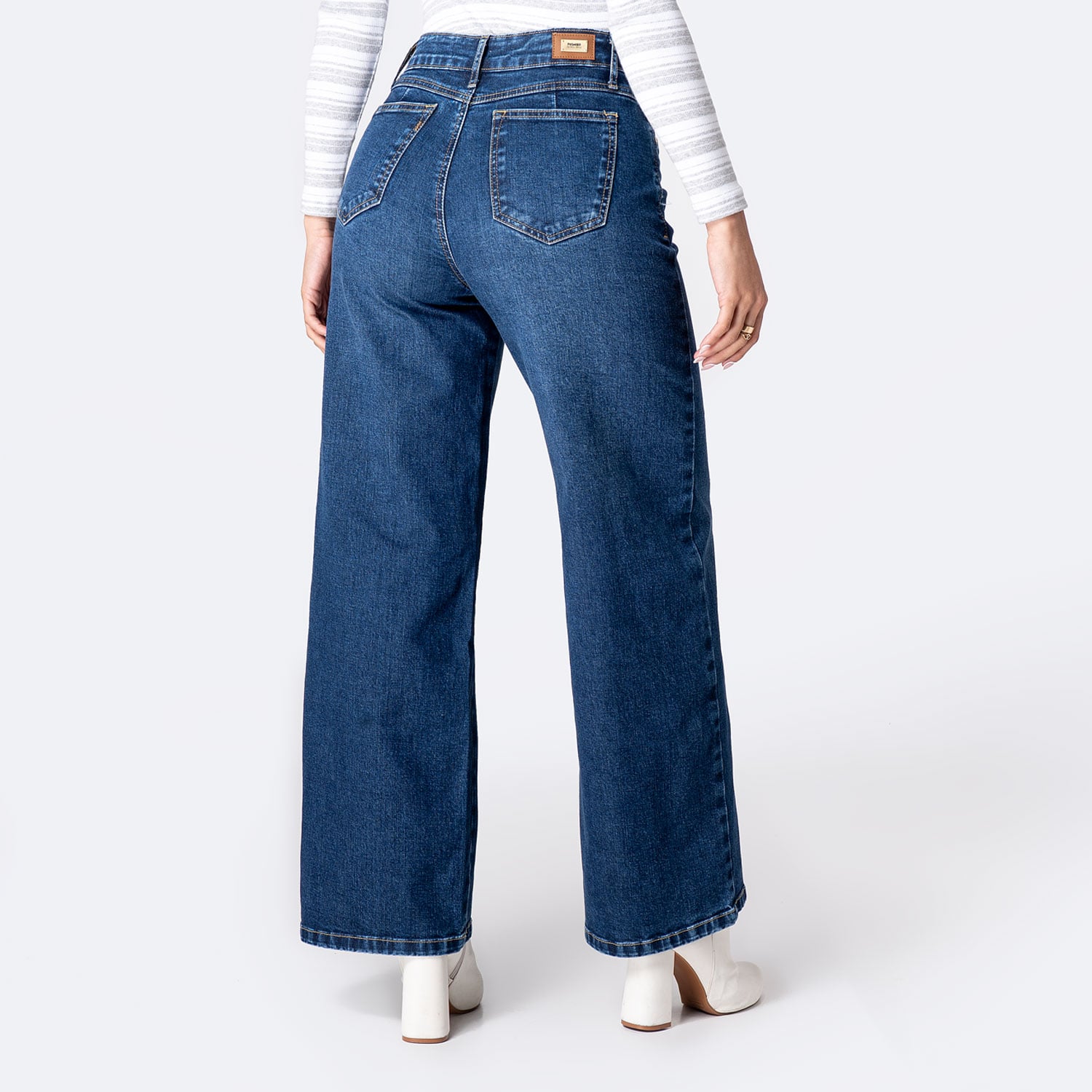 PANTALÓN JEAN DENIM STRETCH MUJER PIONIER JADEH - 2