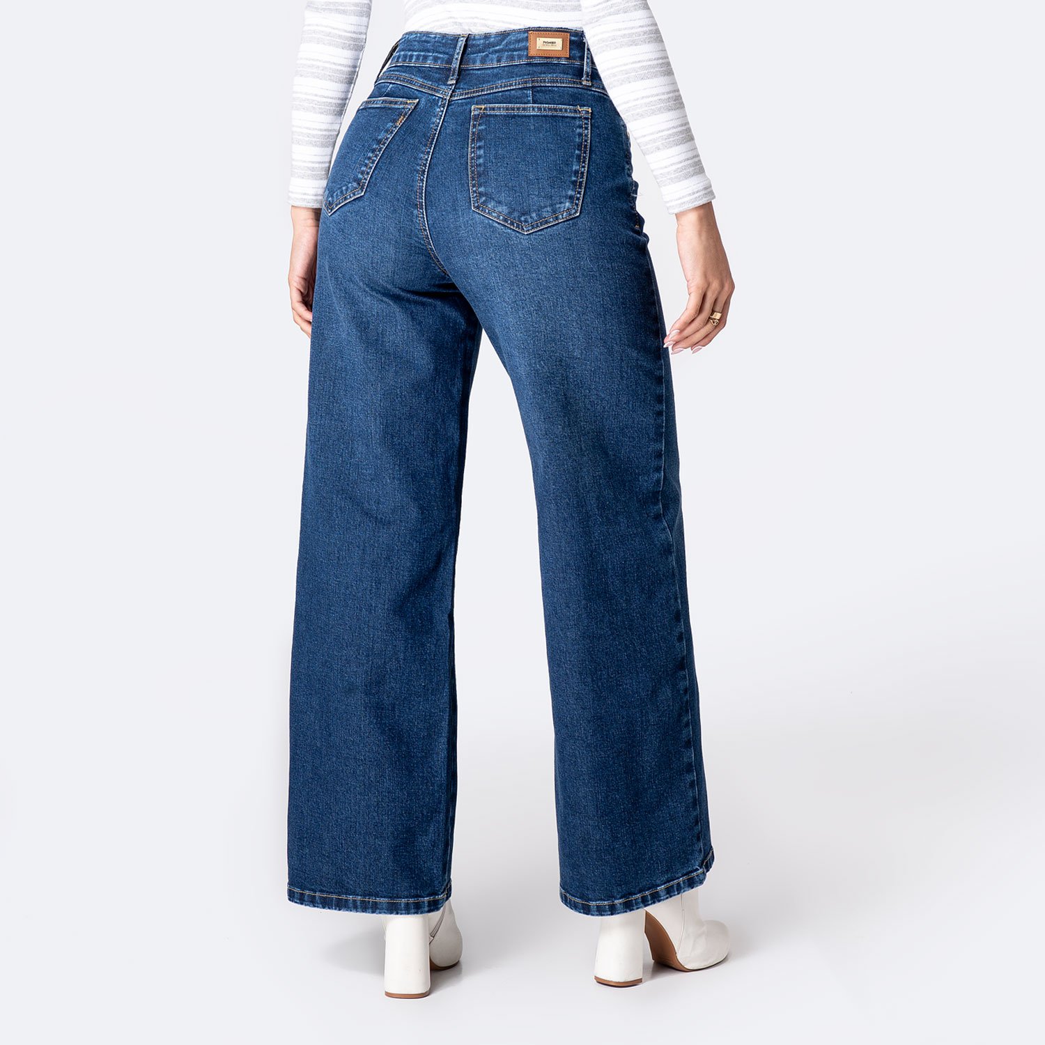 PANTALÓN JEAN DENIM STRETCH MUJER PIONIER JADEH - 2