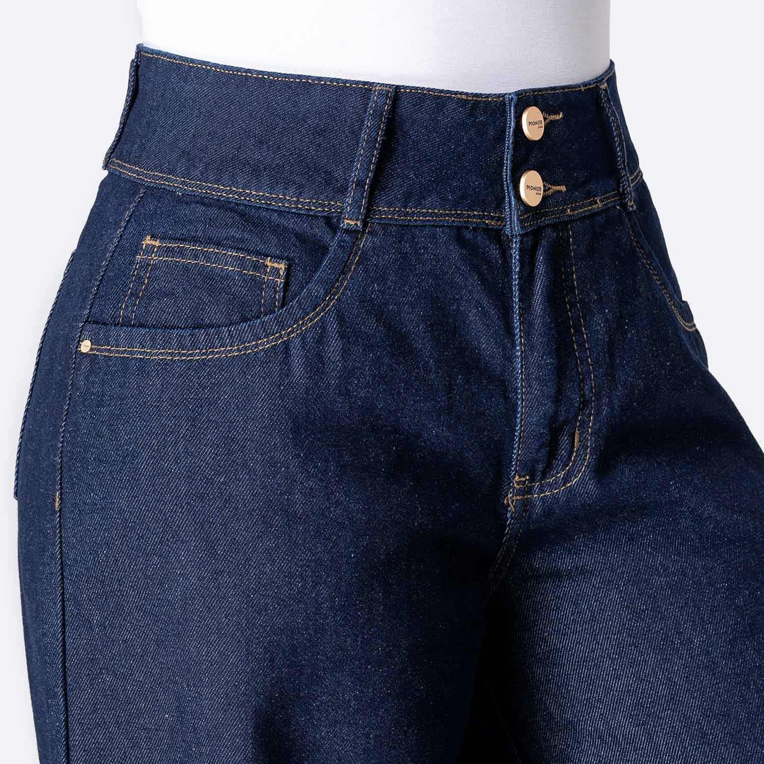 PANTALÓN JEAN DENIM MUJER PIONIER KATRINAH - 3