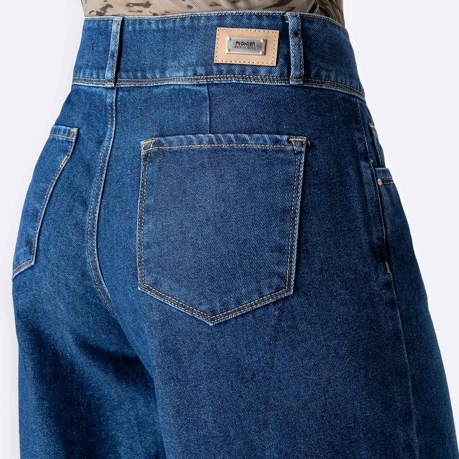 PANTALÓN JEAN DENIM MUJER PIONIER KATRINAH - 4