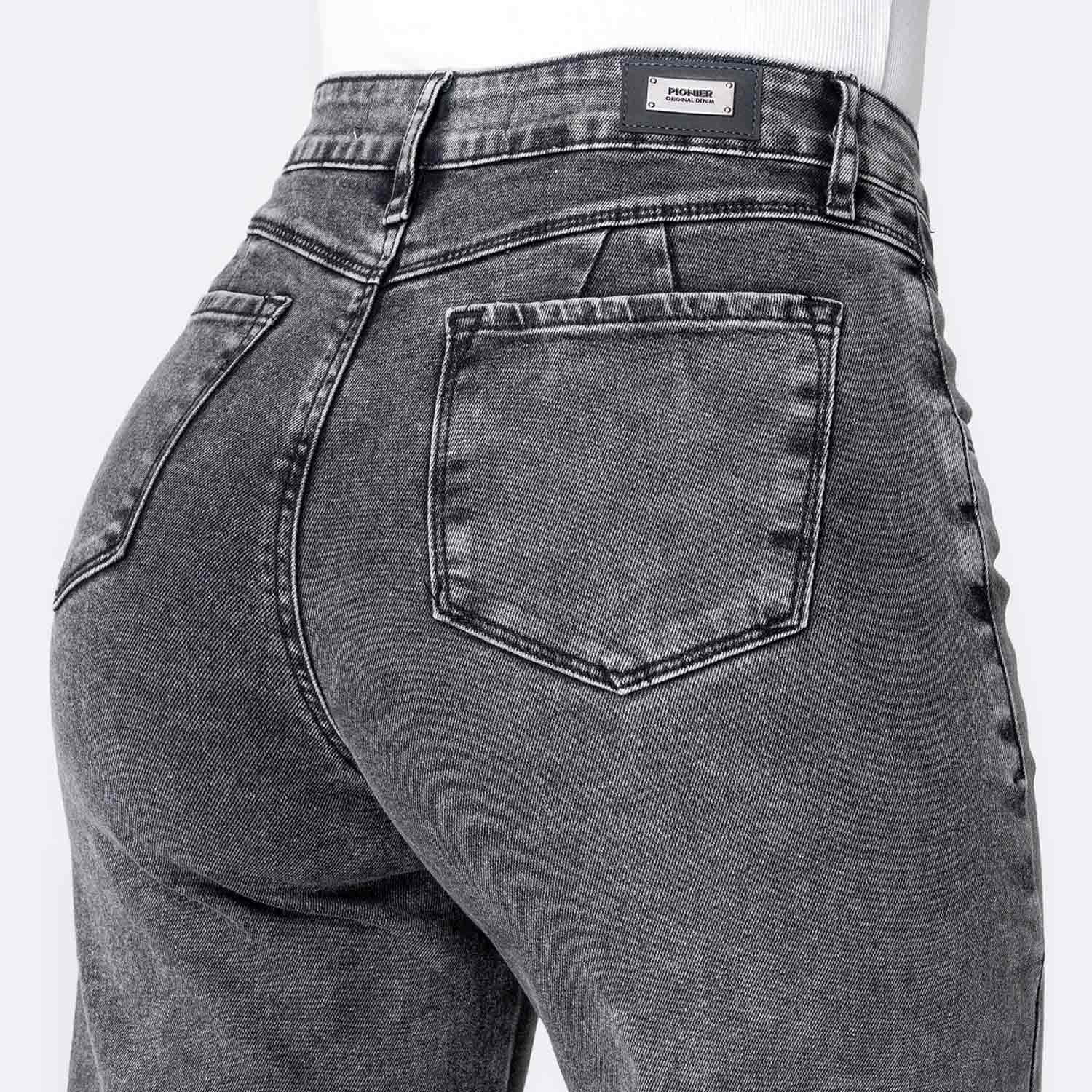 PANTALÓN JEAN DENIM STRETCH MUJER PIONIER AMEXY - 4