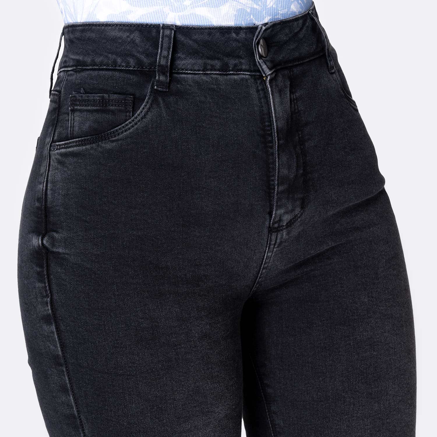 PANTALÓN JEAN DENIM STRETCH MUJER PIONIER HALLYH - 3