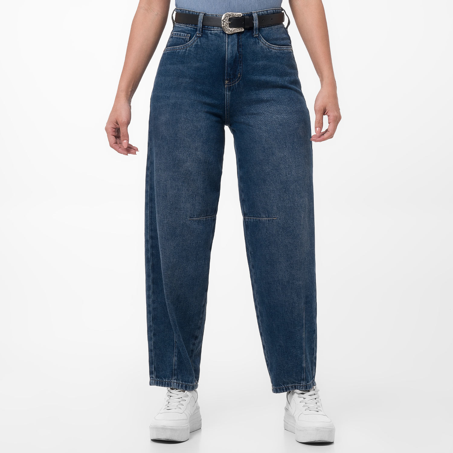 PANTALÓN JEAN DENIM MUJER GOCCOS DELAN - 1