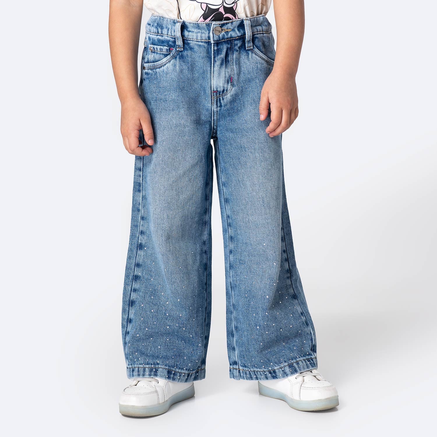 PANTALÓN JEAN DENIM NIÑA PIONIER SULEMAH - 1